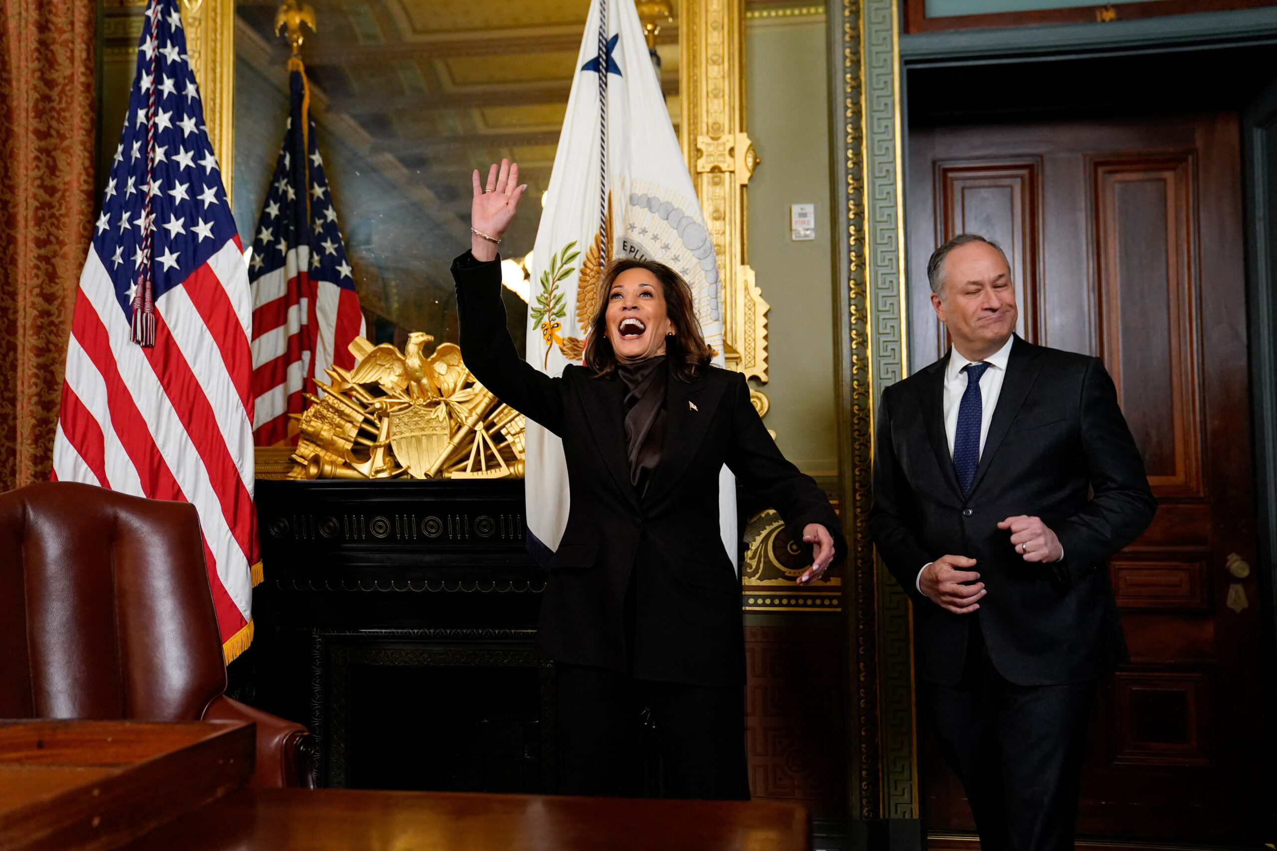 Cackling Kamala vows not to ‘go quietly into the night,’ hints at political future