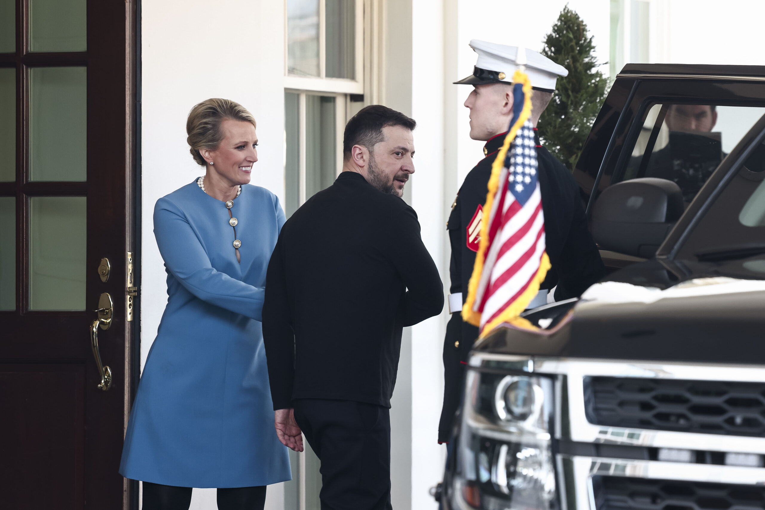 Ukraine’s President Zelensky says ‘Thank you America’ after Oval Office spat with Trump, Vance
