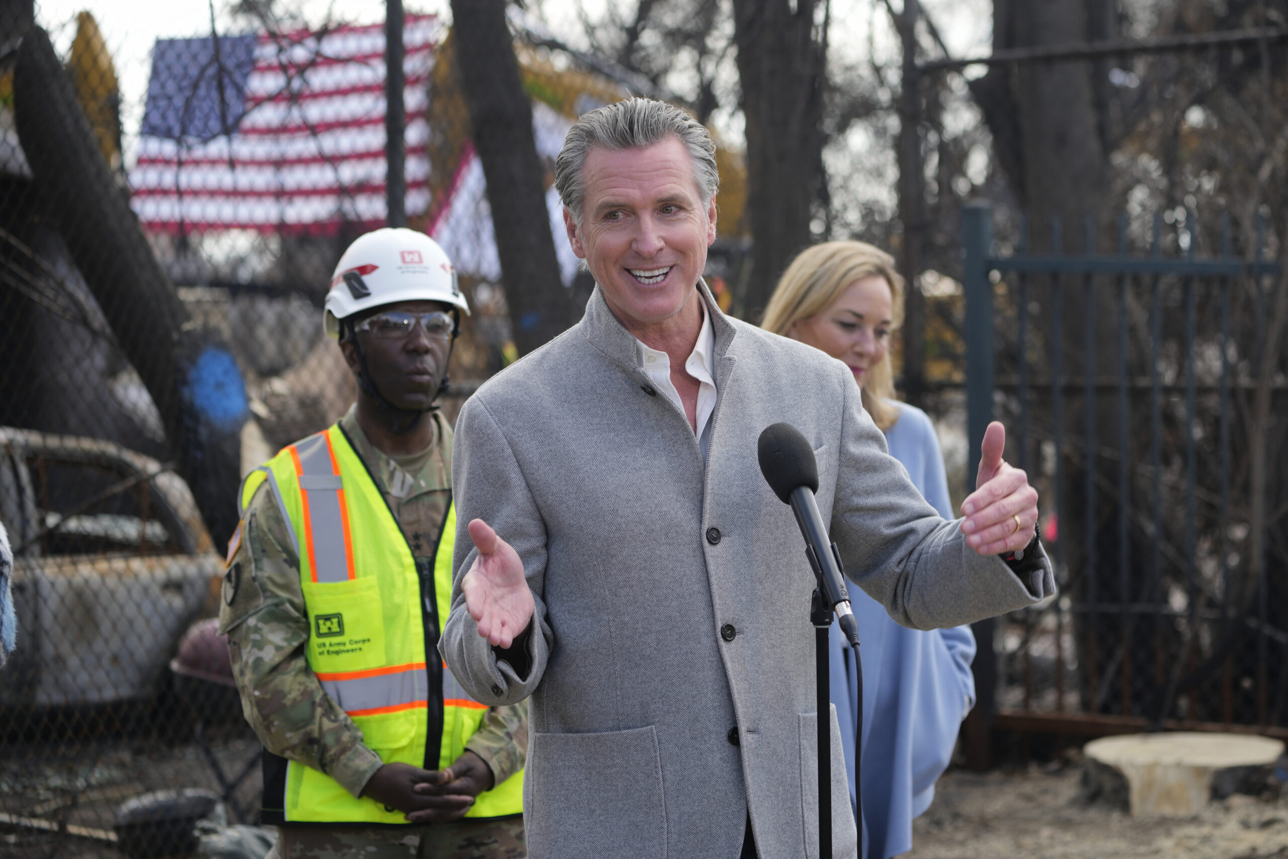 Calif. Gov. Newsom asks Congress for around $40B to rebuild LA after wildfire damages ravage region