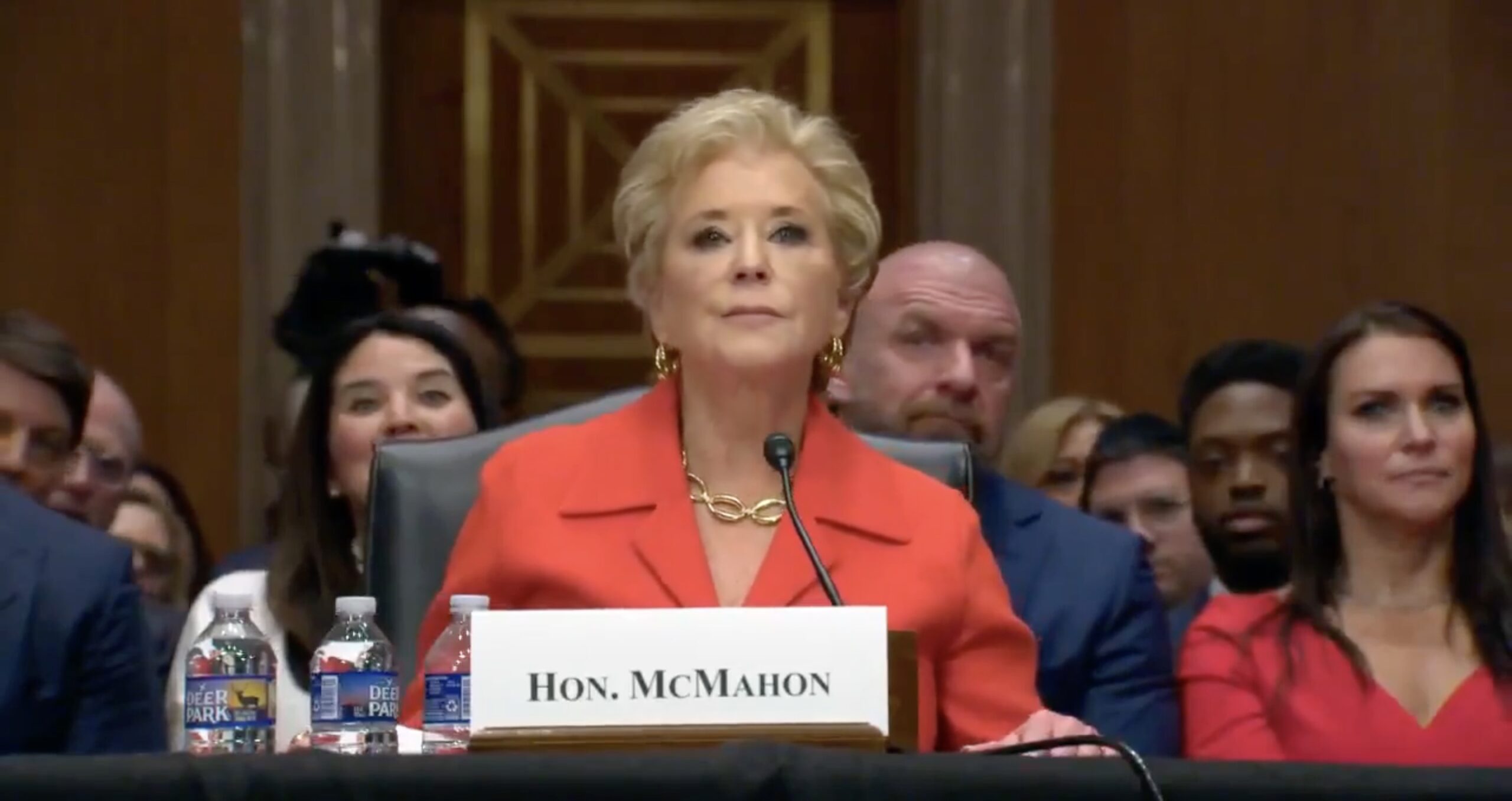 Linda McMahon outlines plans to dismantle Department of Education, faces WWE taunts at lively confirmation hearing
