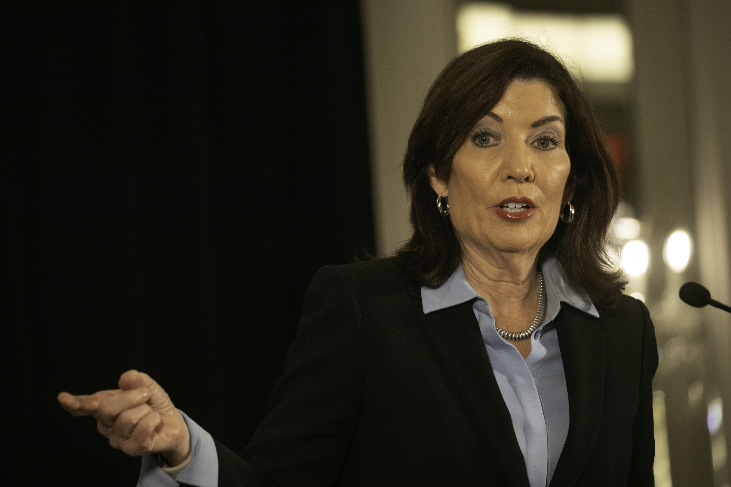 Hochul ripped as two-faced for backing NYC congestion pricing fee while blasting Trump tariffs: ‘Rank hypocrisy’