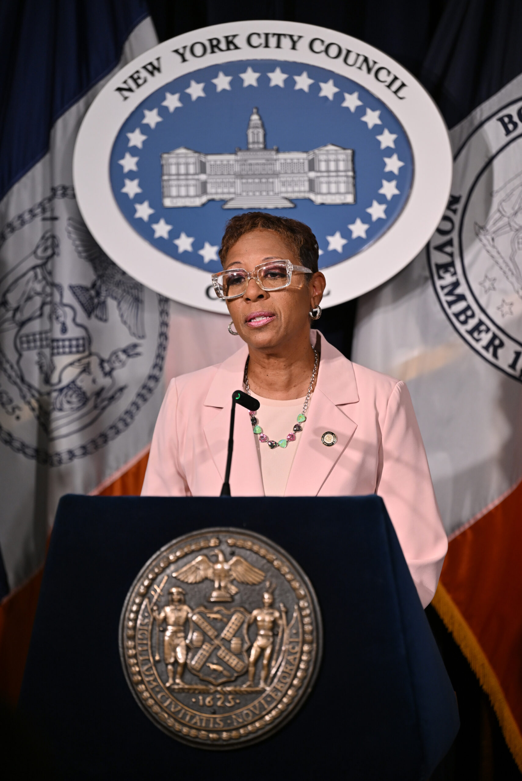 NYC Council Speaker Adrienne Adams calls for Eric Adams to resign as chaos engulfs City Hall