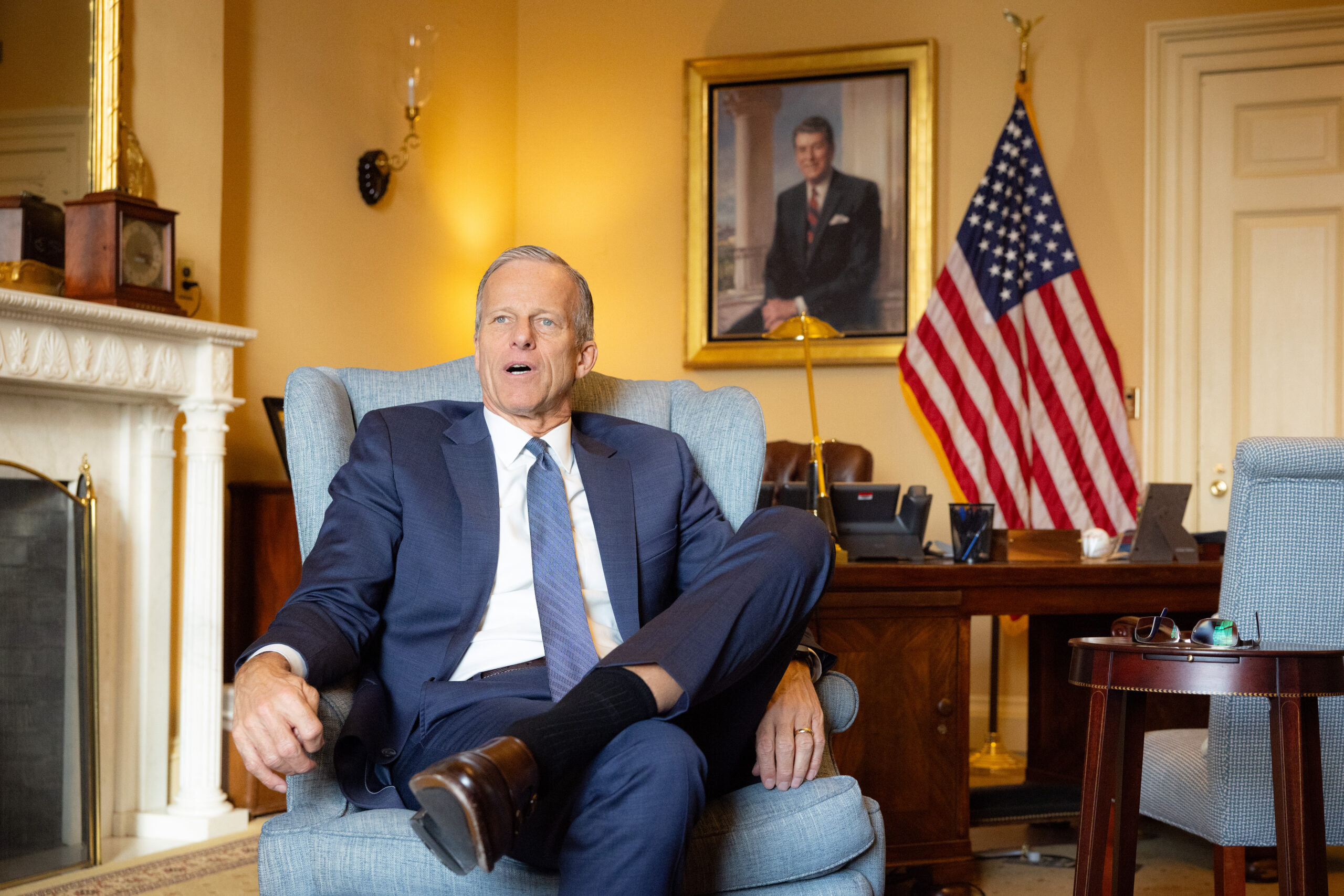 Senate Majority Leader John Thune fires back at Trump admin’s ambitious spending cuts