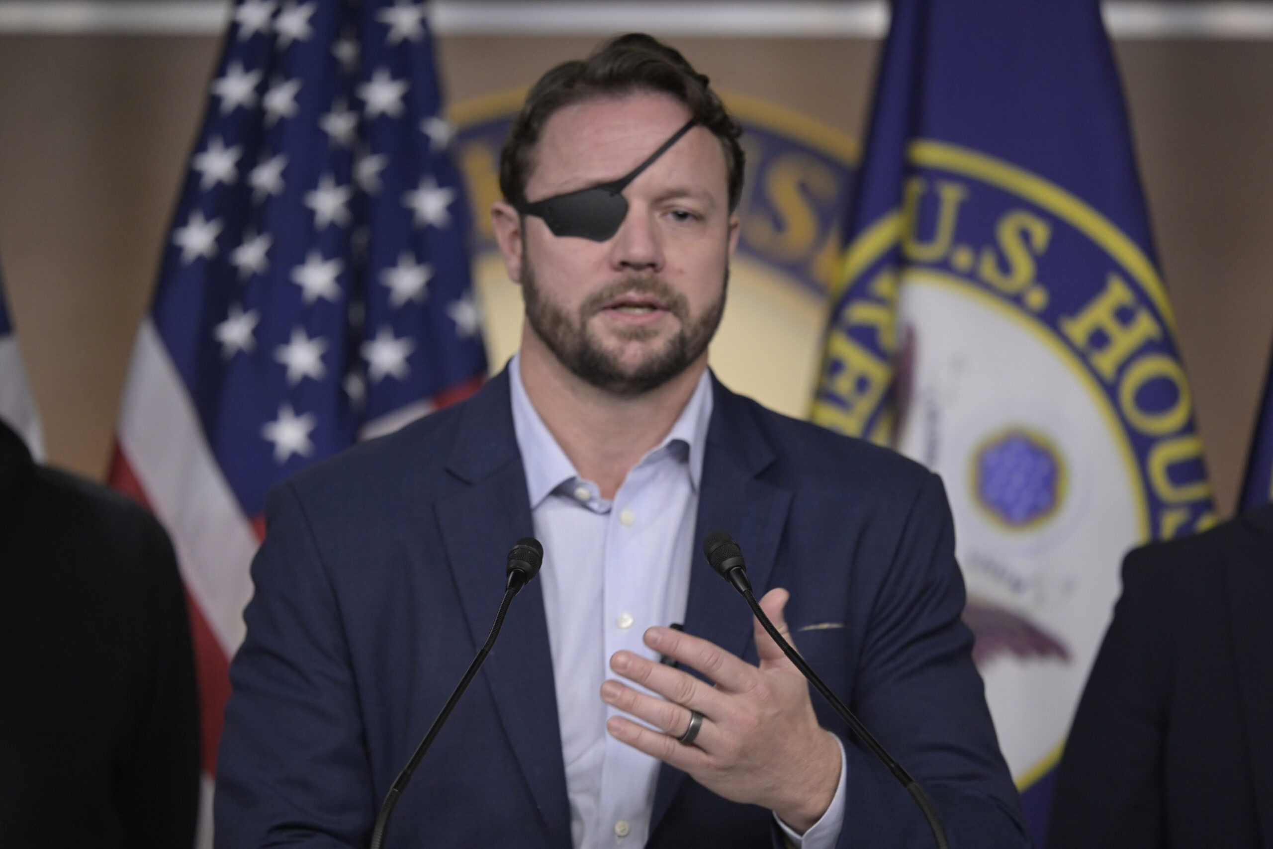 Ex-Navy SEAL Rep. Dan Crenshaw fumes over Tucker Carlson in hot-mic moment: ‘I’ll f–king kill him’