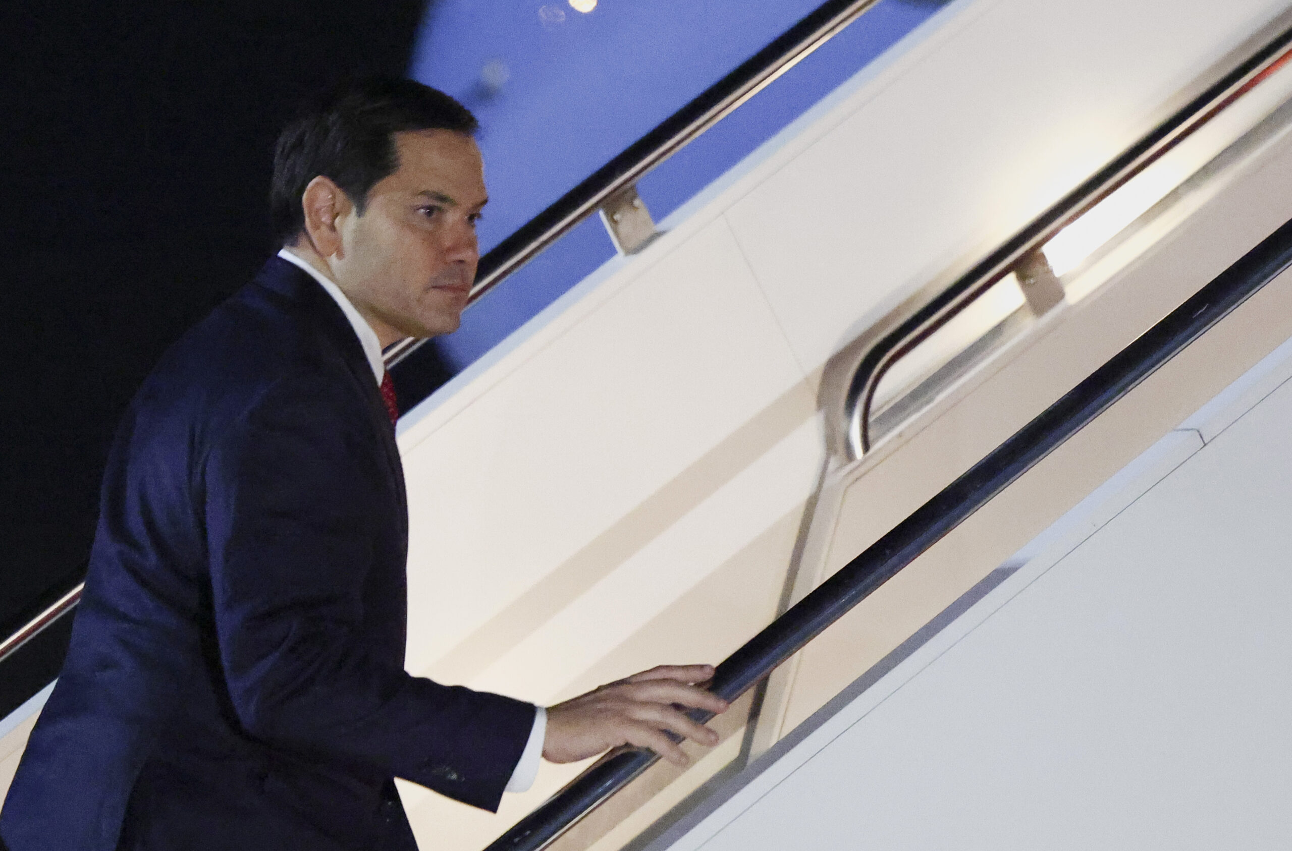 Plane carrying Secretary of State Marco Rubio to Germany forced to return to Washington due to ‘mechanical issue’