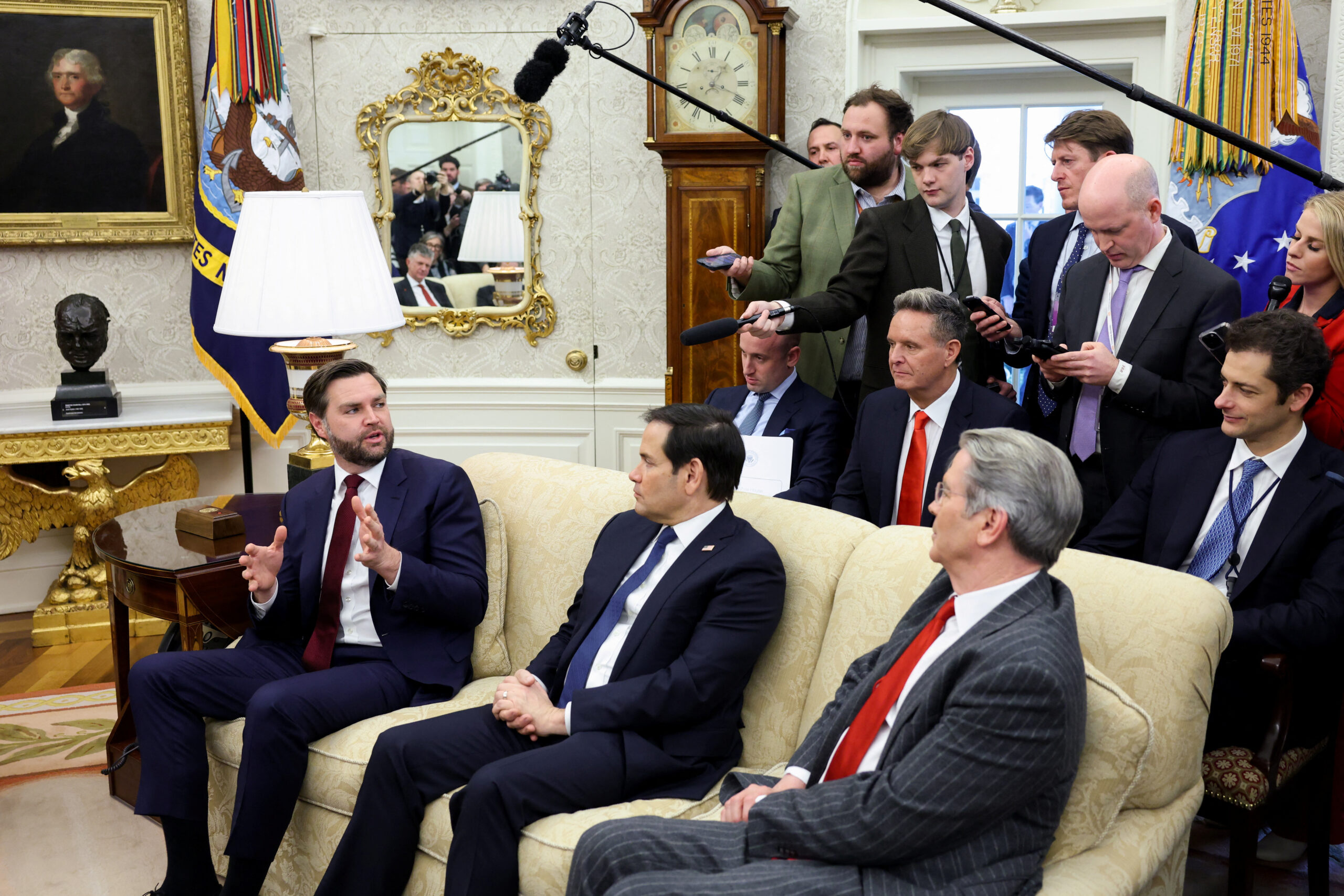 JD Vance tangles with British PM Starmer over ‘infringements on free speech’ in contentious Oval Office meeting