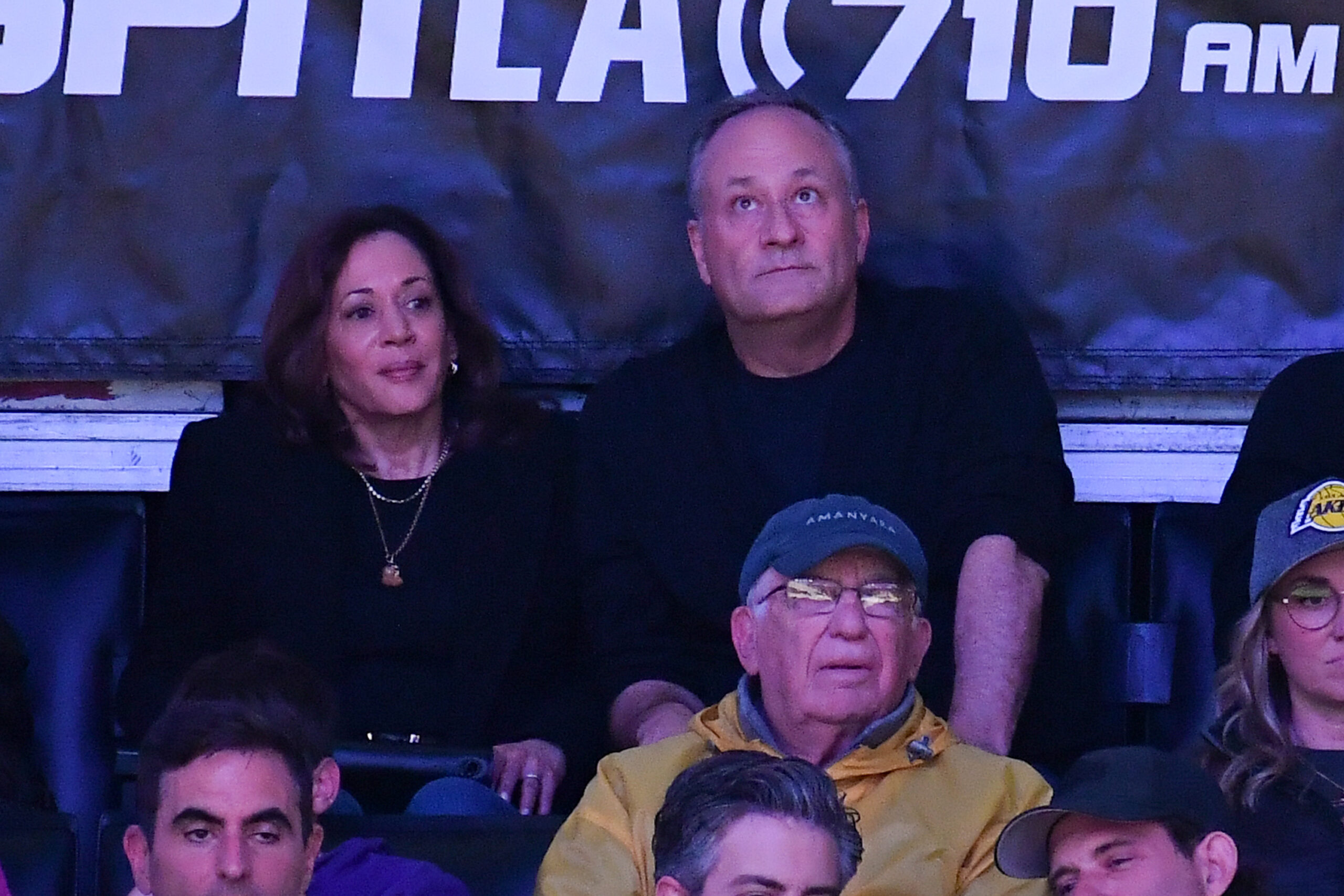 Out-of-work Kamala Harris showed up to Lakers game and ‘nobody even cared’ — as she sat in cheap seats