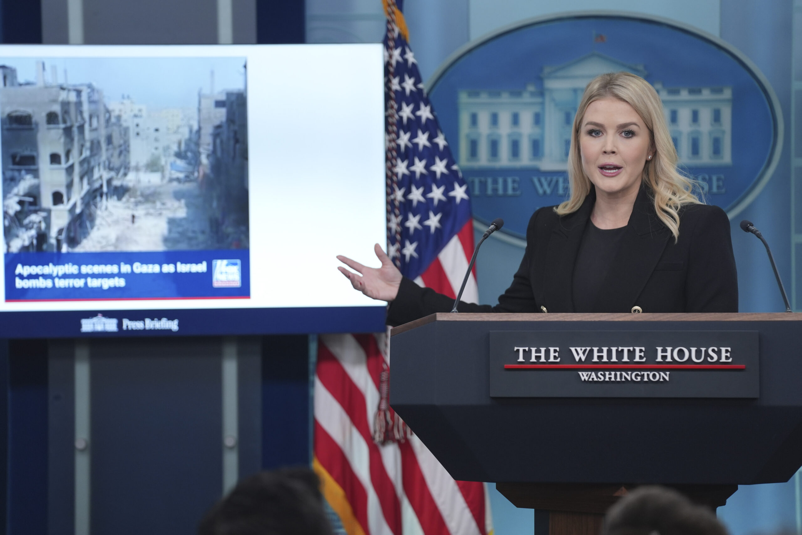 Trump ‘expects’ Arab countries to ‘step up’ and accept Palestinians from Gaza Strip, White House says