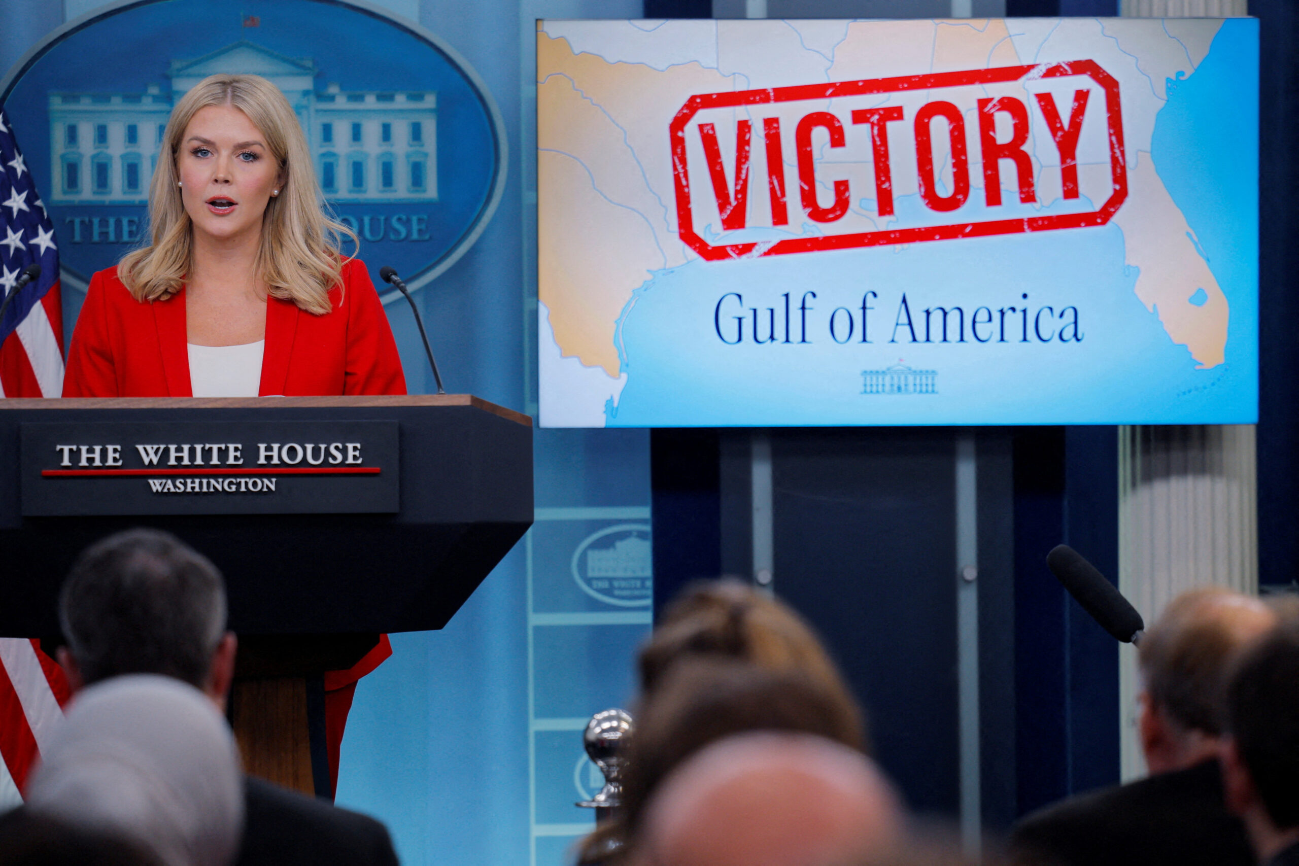Karoline Leavitt announces White House will assume direct control of daily press pool after AP loses in court