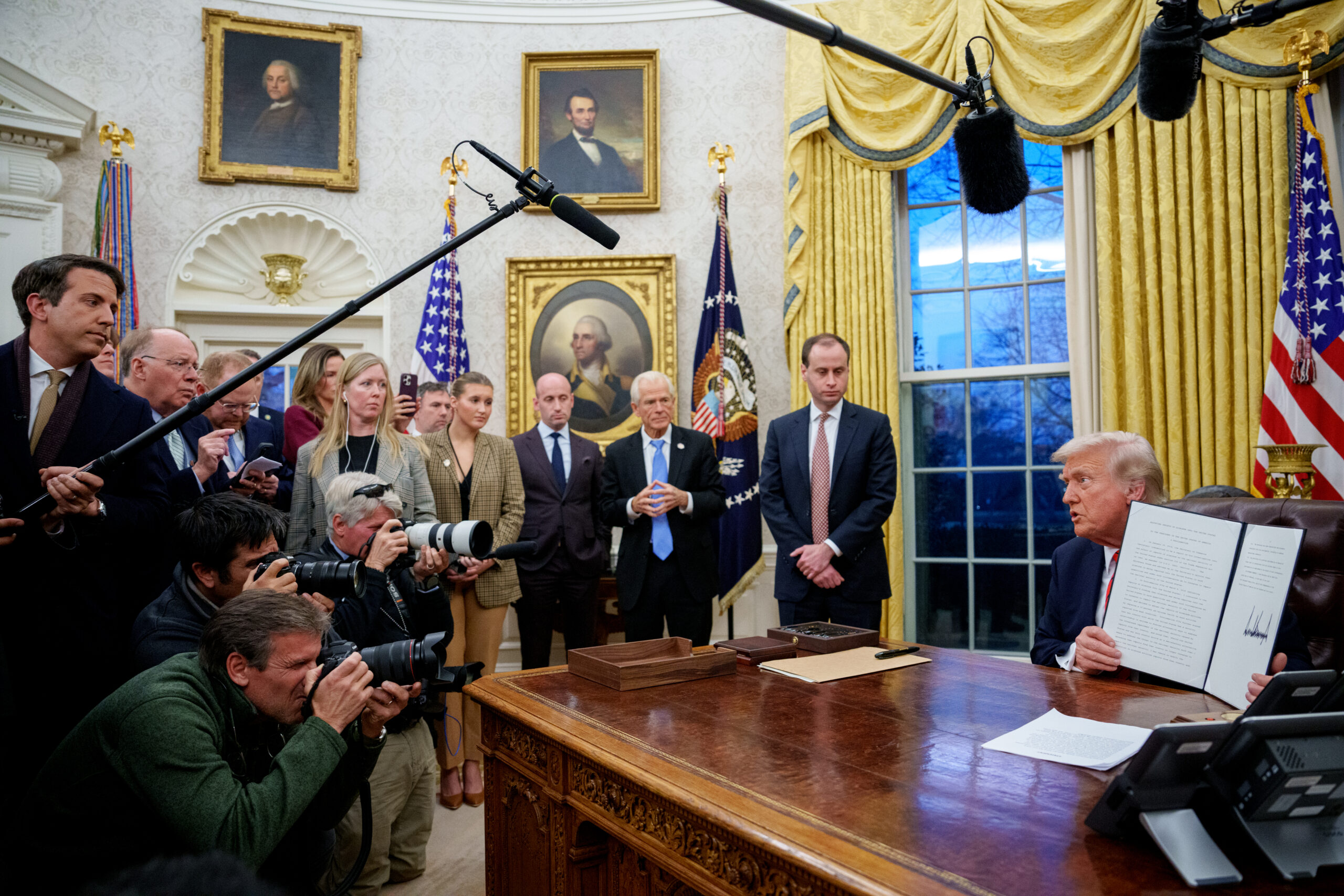 AP reporter barred from White House event for refusing to acknowledge Gulf of America, news agency says