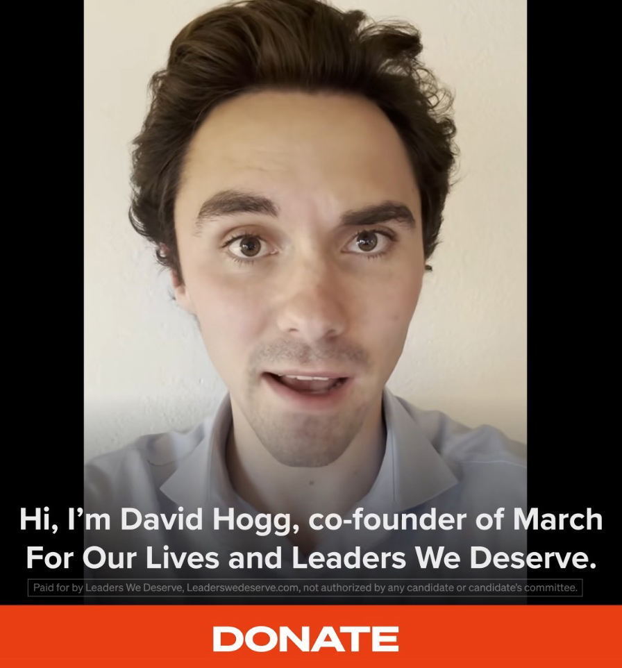 Newly elected DNC vice chair David Hogg using platform to solicit donations for his own PAC, insiders say: ‘Doesn’t give an oink’