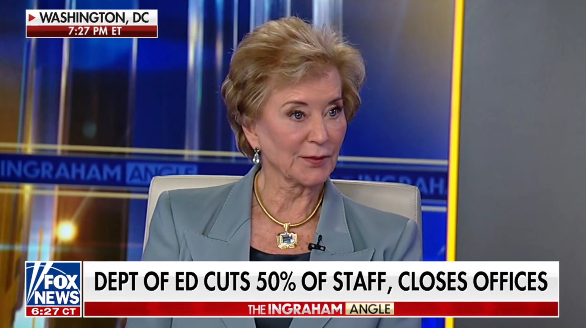 Education Secretary Linda McMahon says mass layoffs are ‘first step’ toward eliminating agency: ‘We’re not taking away education’