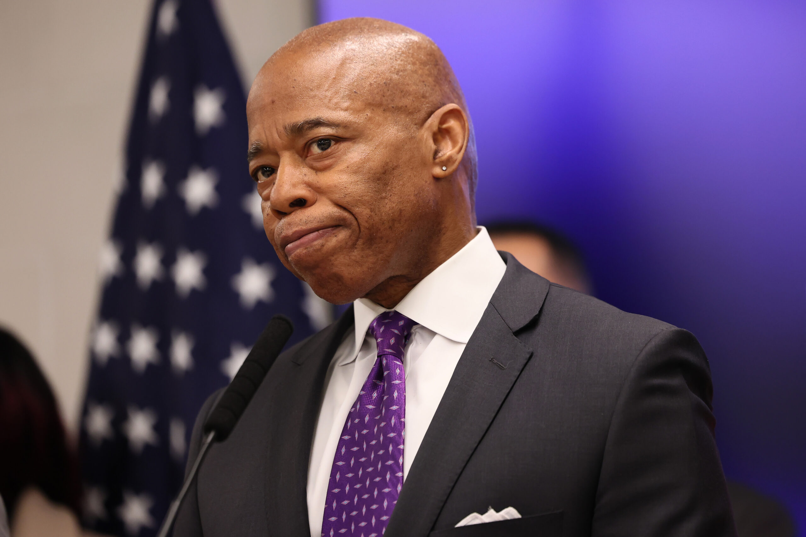 Eric Adams claimed to Jewish leaders an antisemite is running for NYC mayor: ‘Spewing antisemitism’