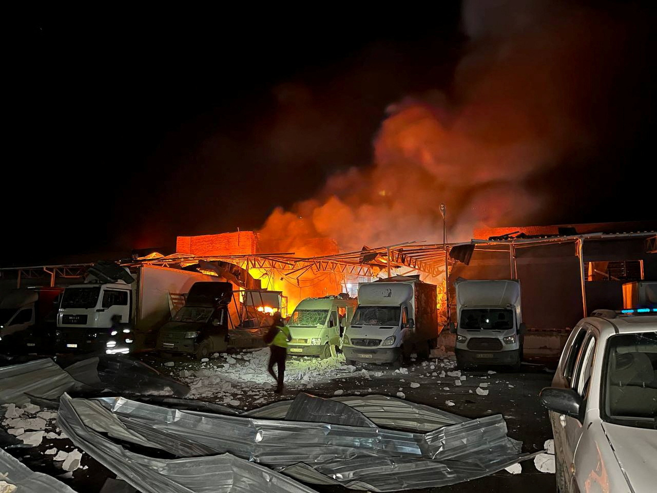Russia launches deadly drone attacks on Ukraine hours after US confirms intel-sharing pause