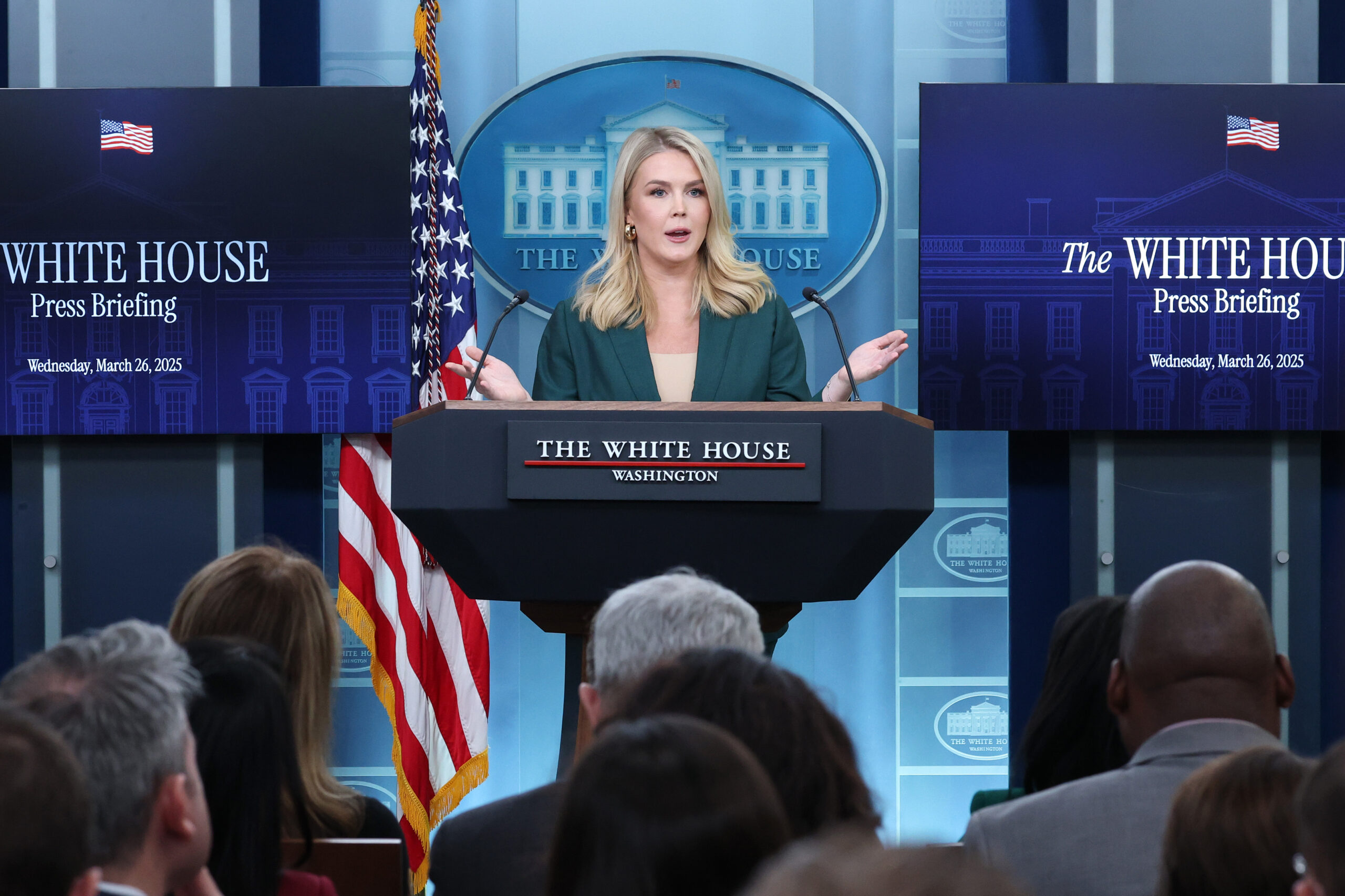 Karoline Leavitt blasts ‘discredited’ Atlantic editor, says Elon Musk helping investigate Yemen strikes group chat