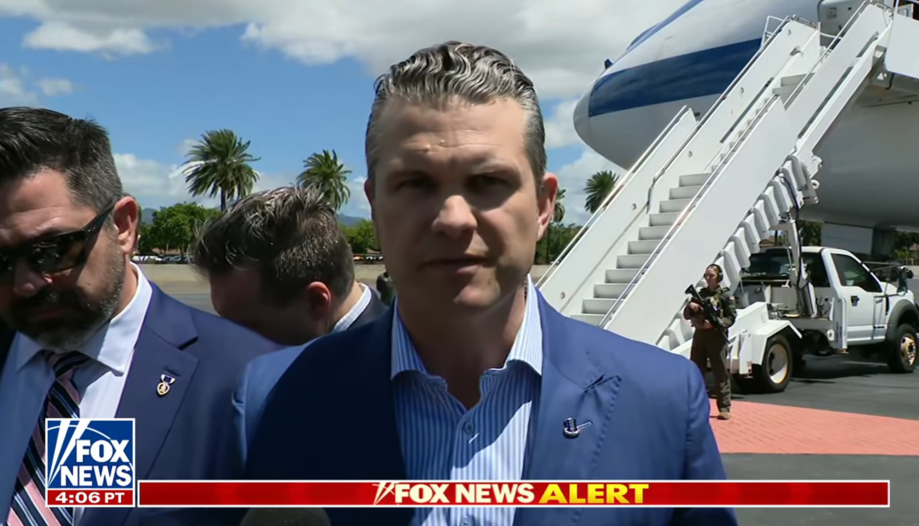 Pete Hegseth claims ‘nobody was texting war plans’ in first comments since Yemen strike group text scandal 