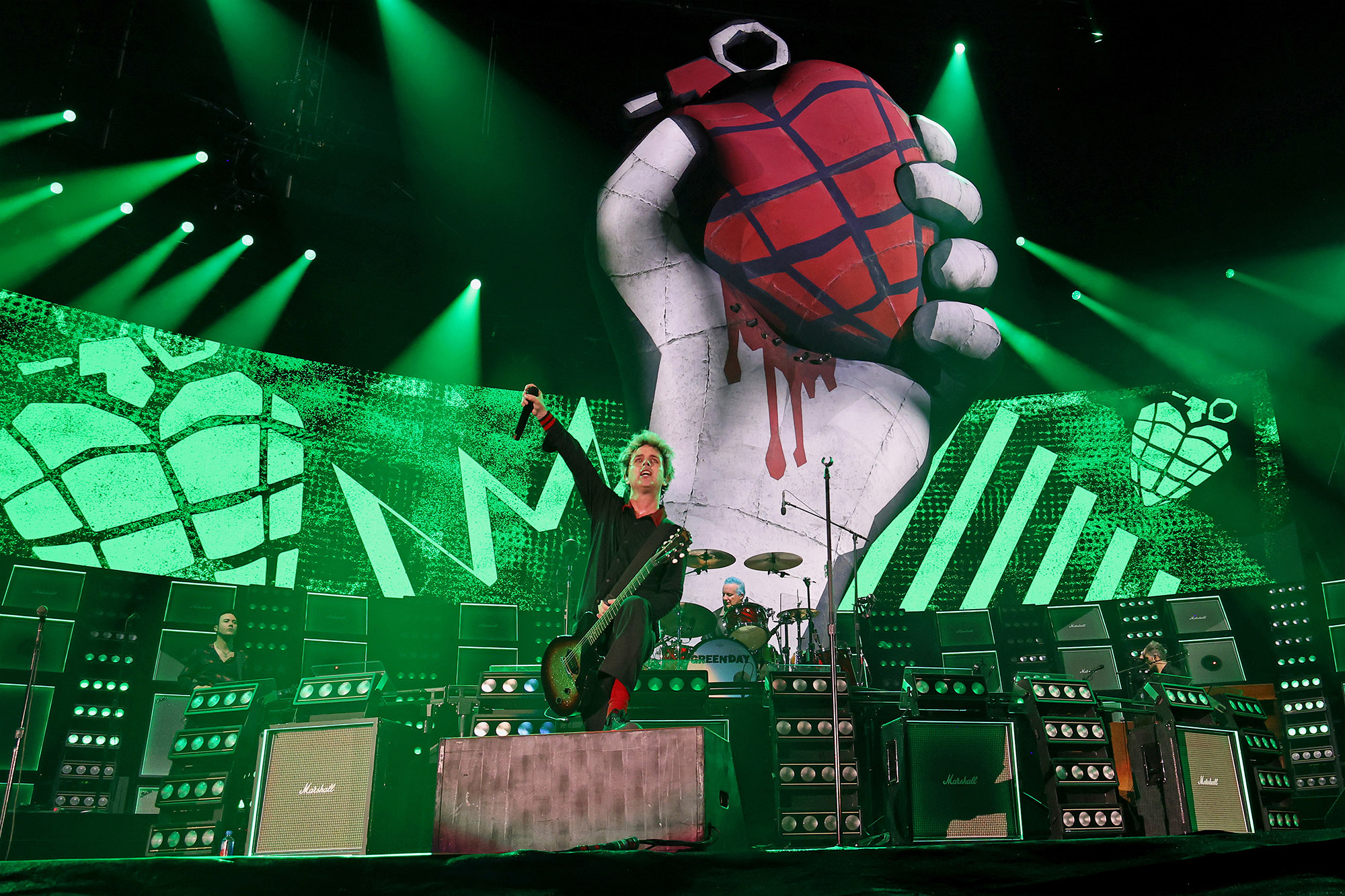 Green Day calls JD Vance a slur in rework of band’s 2000s-era song