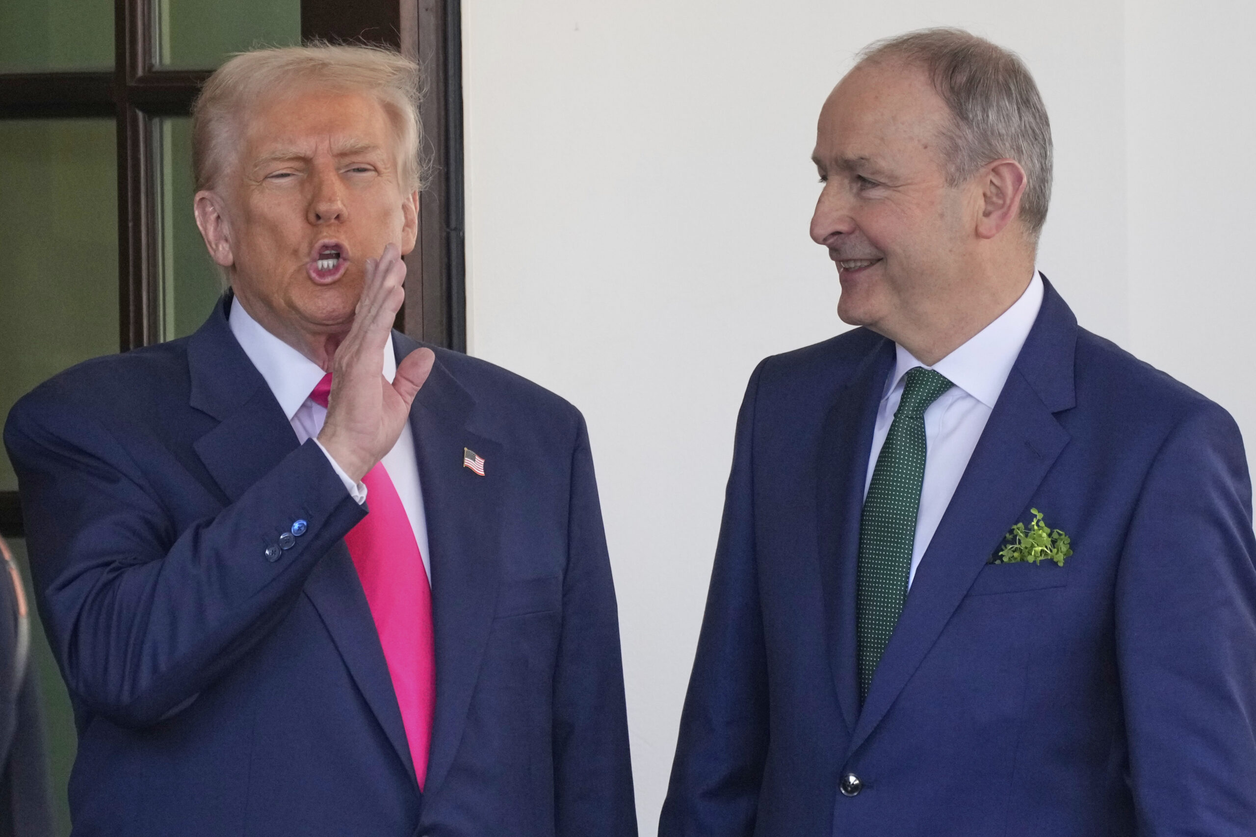 Trump rags Irish prime minister on trade as 25% tariffs on EU steel, aluminum take effect: ‘Take back the wealth’