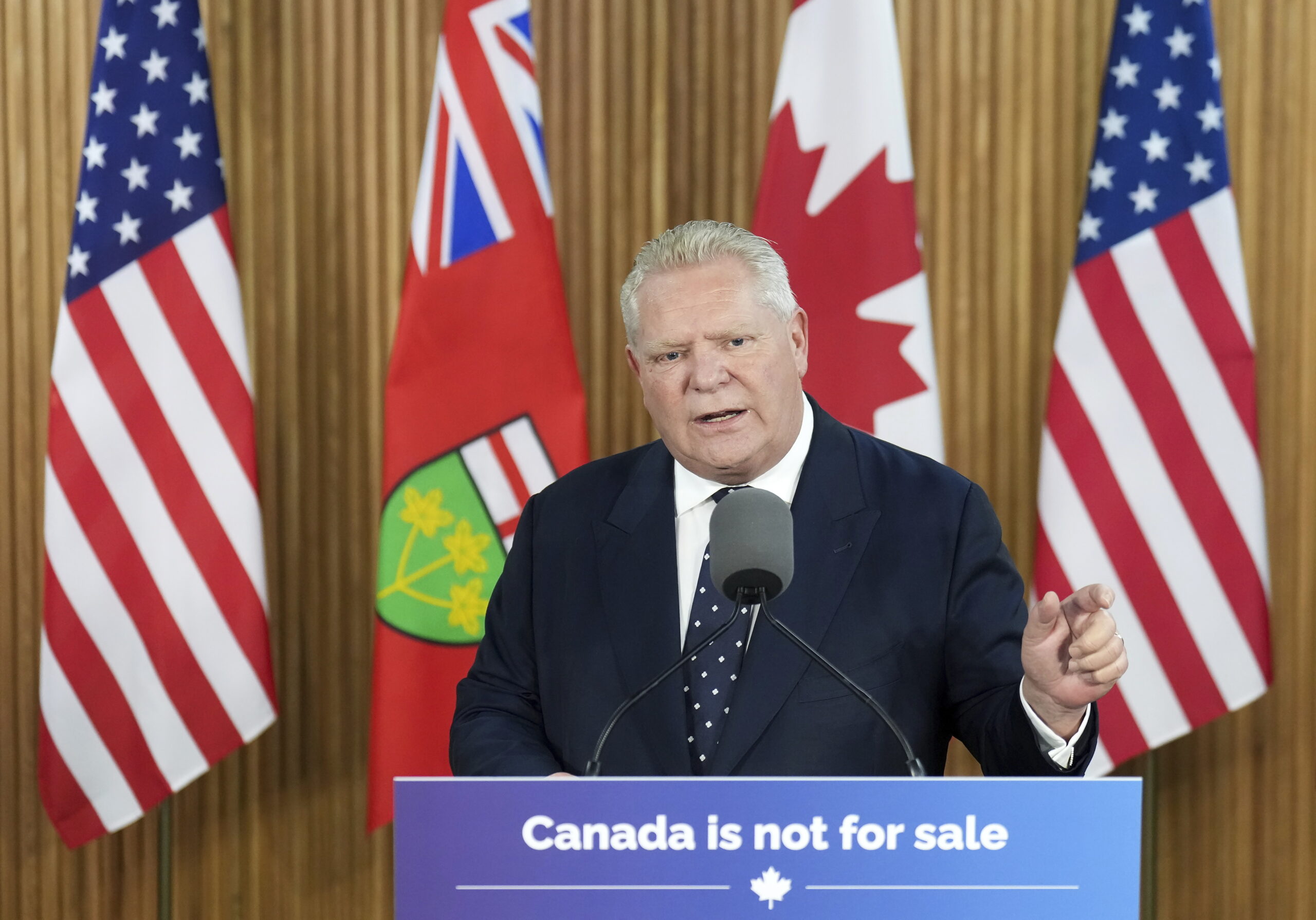 Ontario Premier Doug Ford apologizes to Americans amid tariff war: ‘I love the American people’