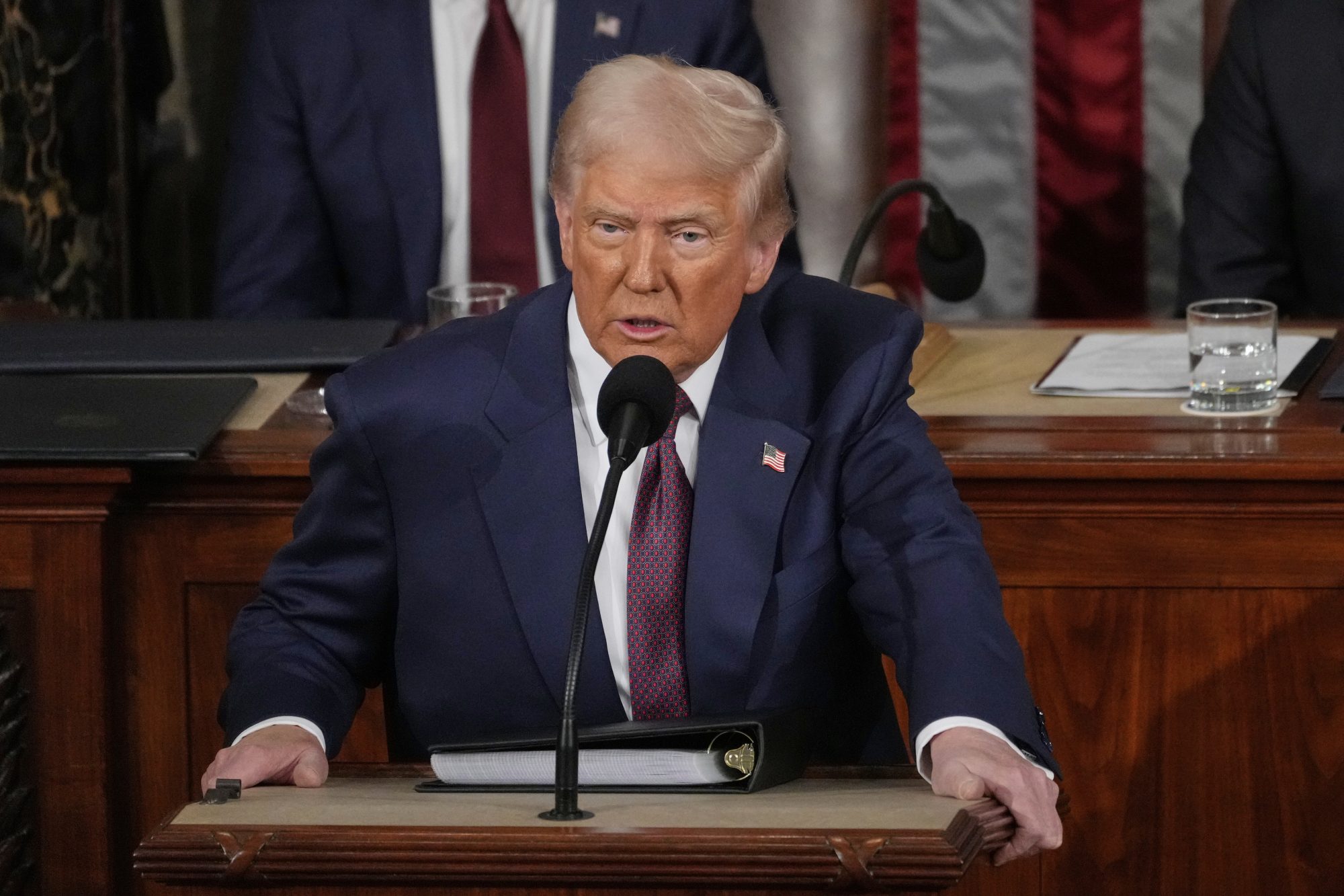 Trump calls on Americans to ‘bear’ with him on tariffs during Congress speech: ‘Adjustment period’