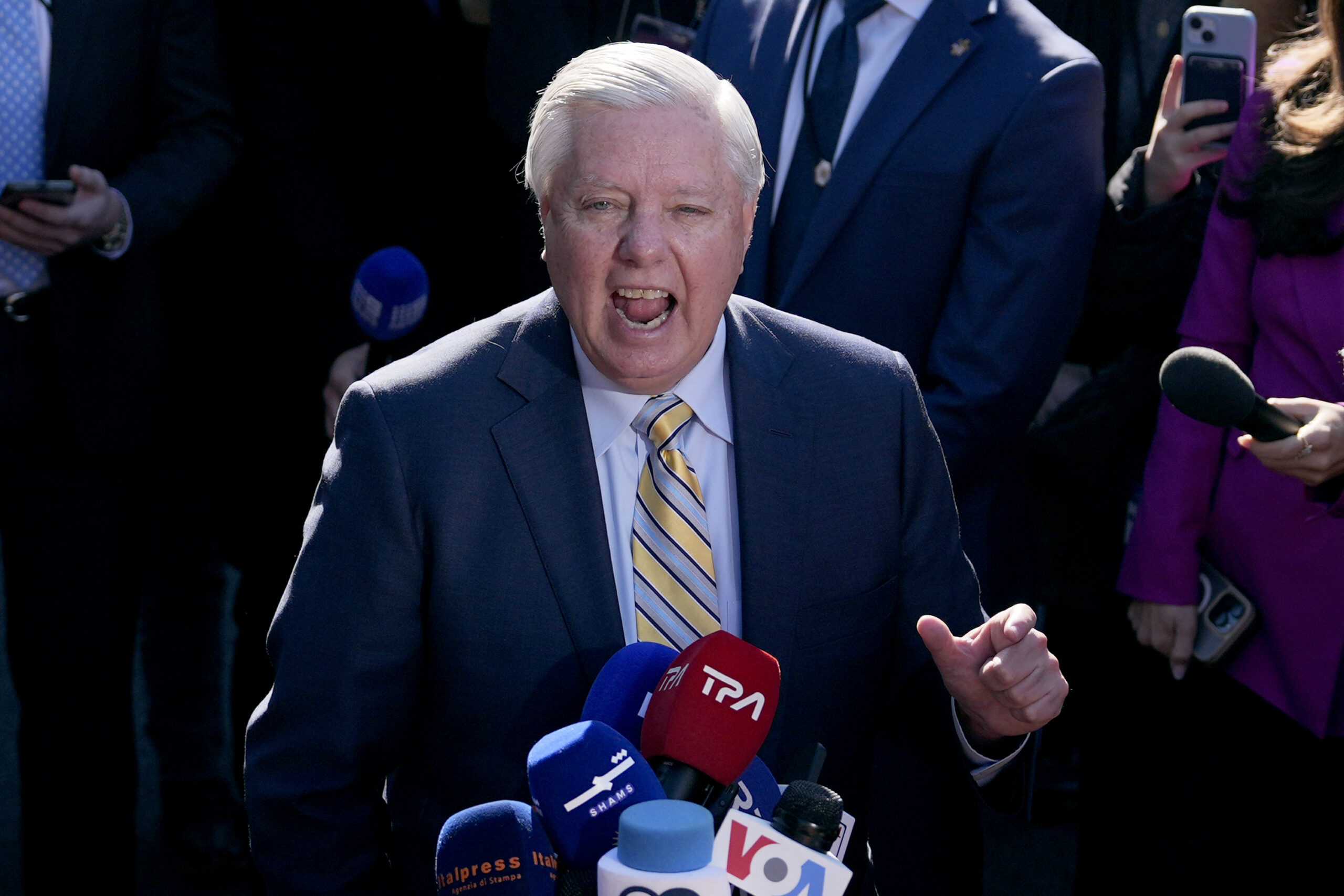 Sen. Graham doubles down on call for Zelensky to consider resigning: ‘No one has a voice in Ukraine’