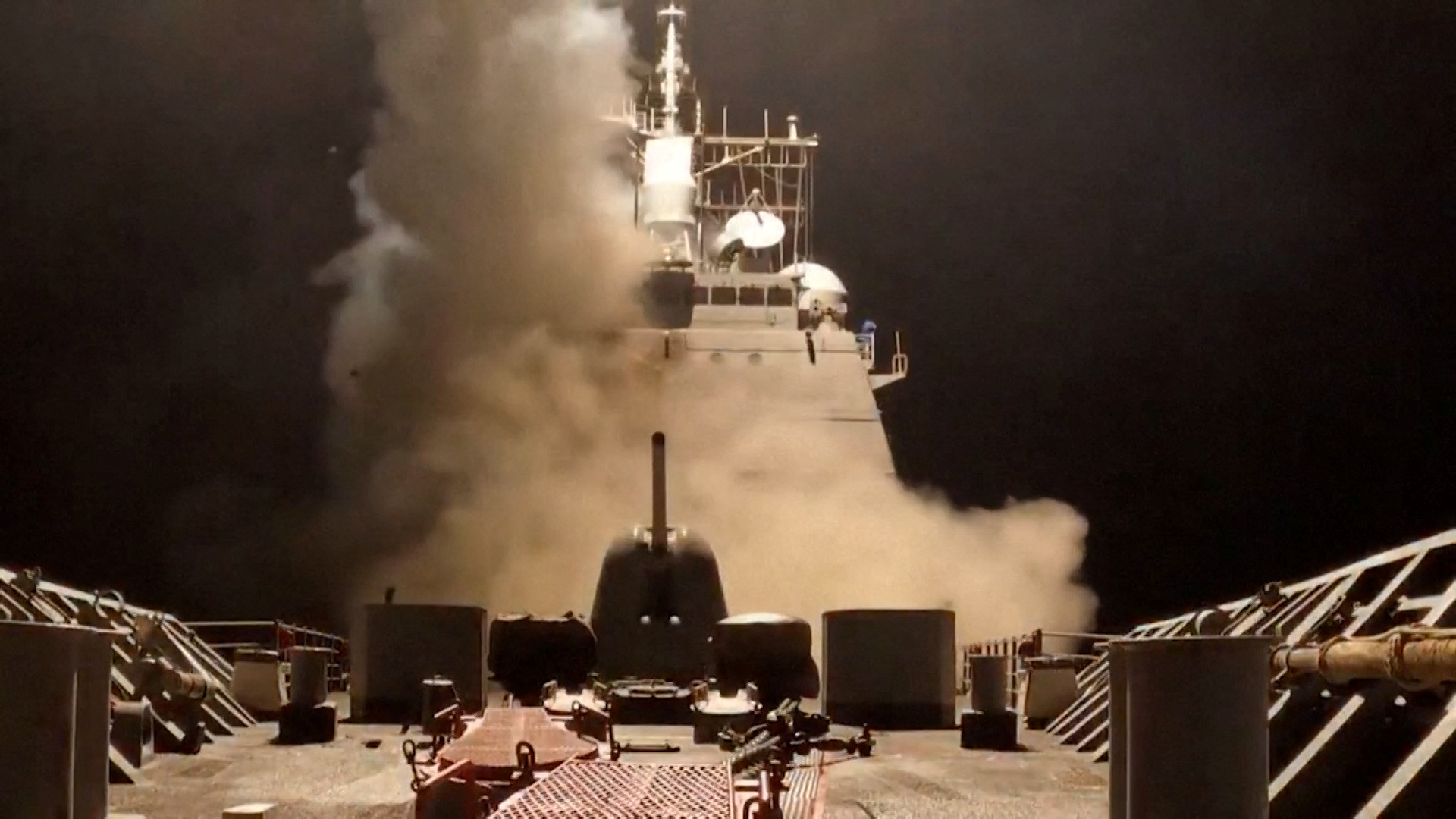 US military shoots down Houthi drones as Trump’s strikes against terrorist group continue