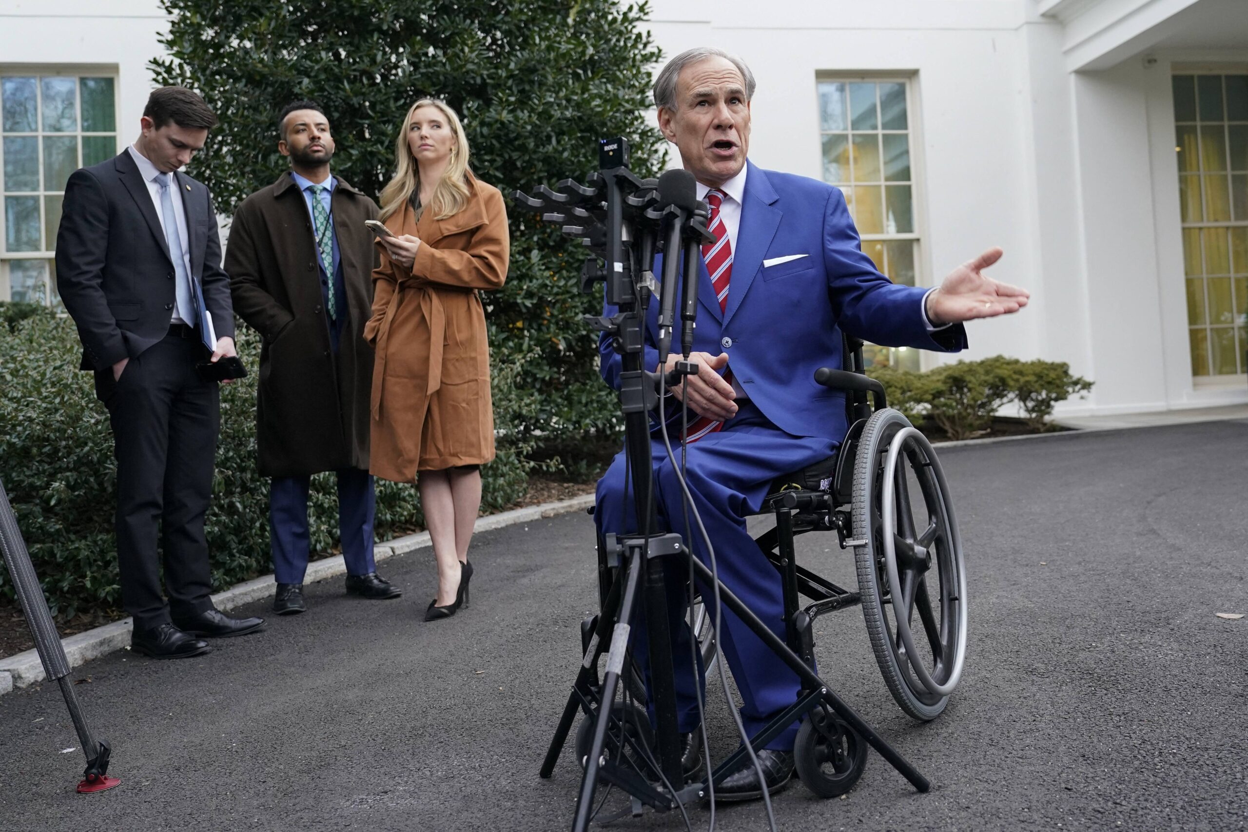 Greg Abbott hits back at Jasmine Crockett after mocking his wheelchair use: ‘Nothing to sell but hate’