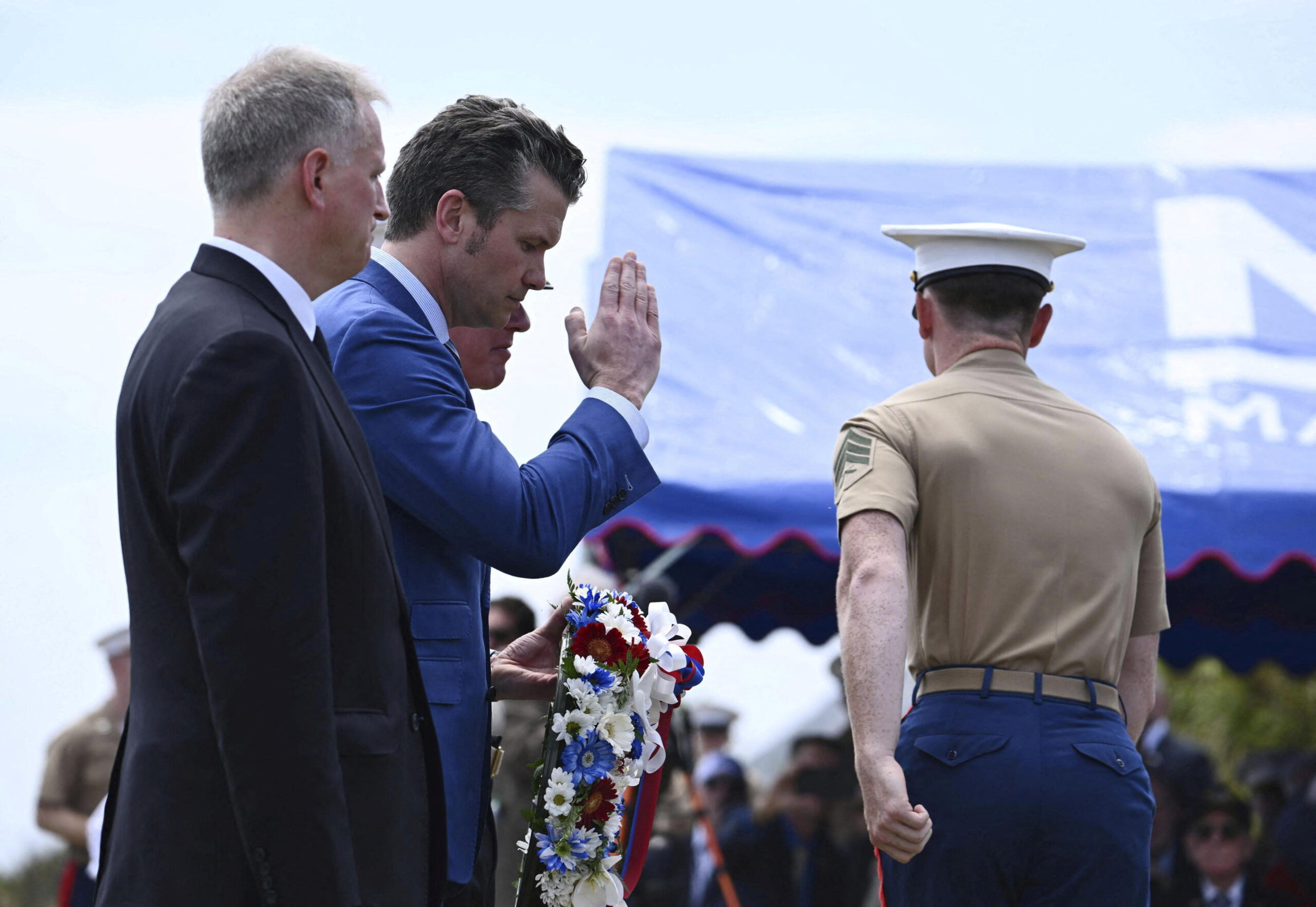 Pete Hegseth hails ‘warrior ethos’ between US and Japan at Iwo Jima memorial on 80th anniversary