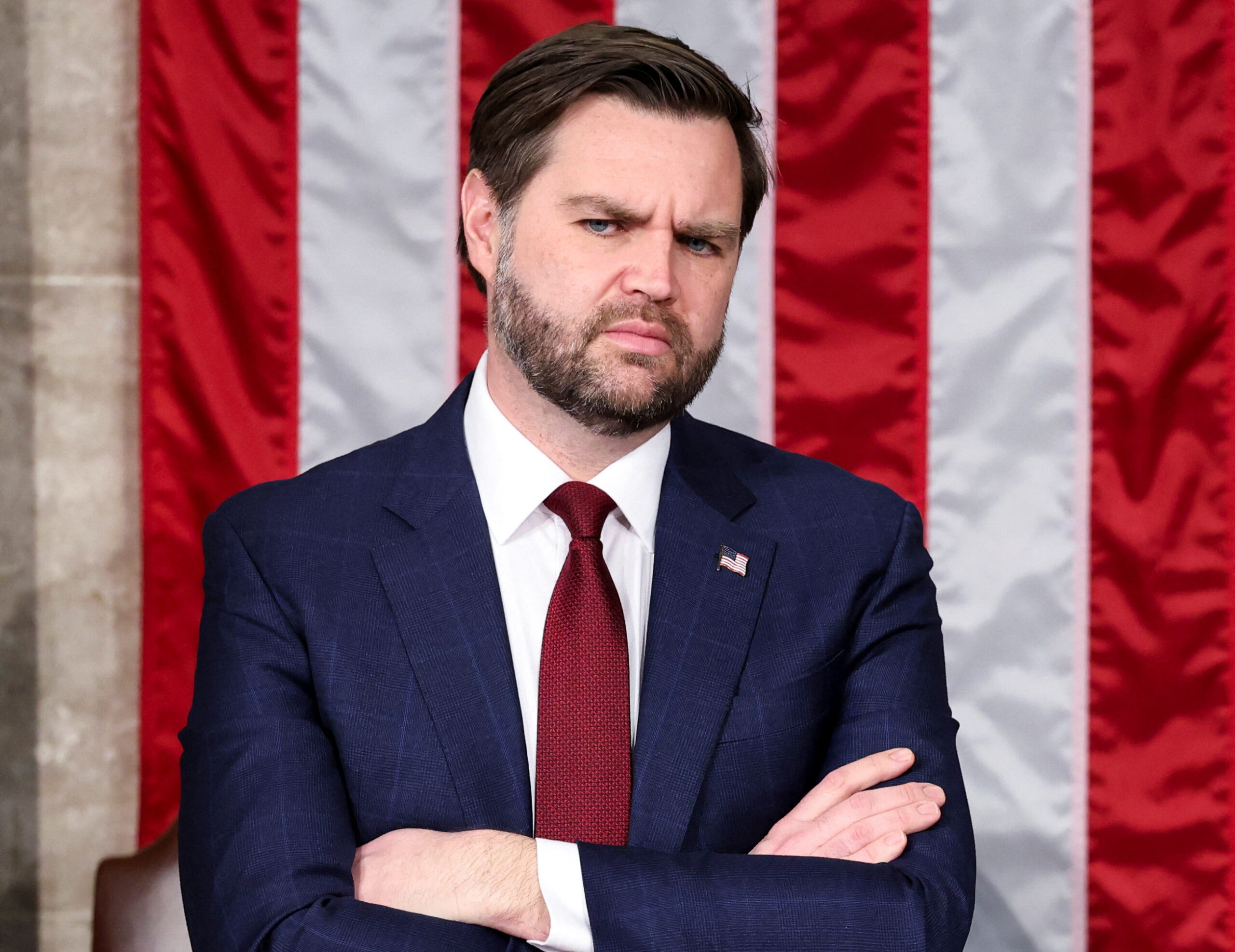 JD Vance says he was confronted by pro-Ukrainian protesters while walking with toddler daughter