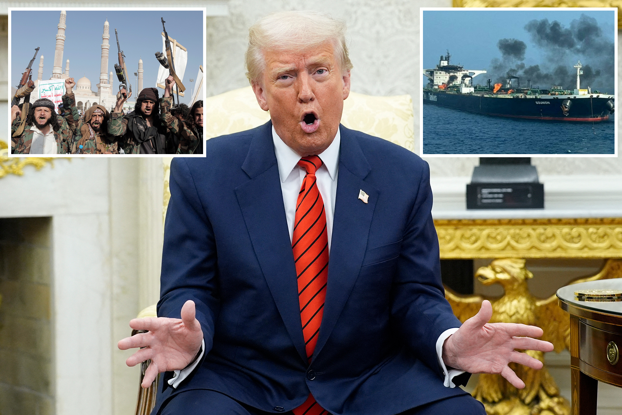 Trump orders ‘powerful’ attack on Iranian-backed Houthi rebels in Yemen