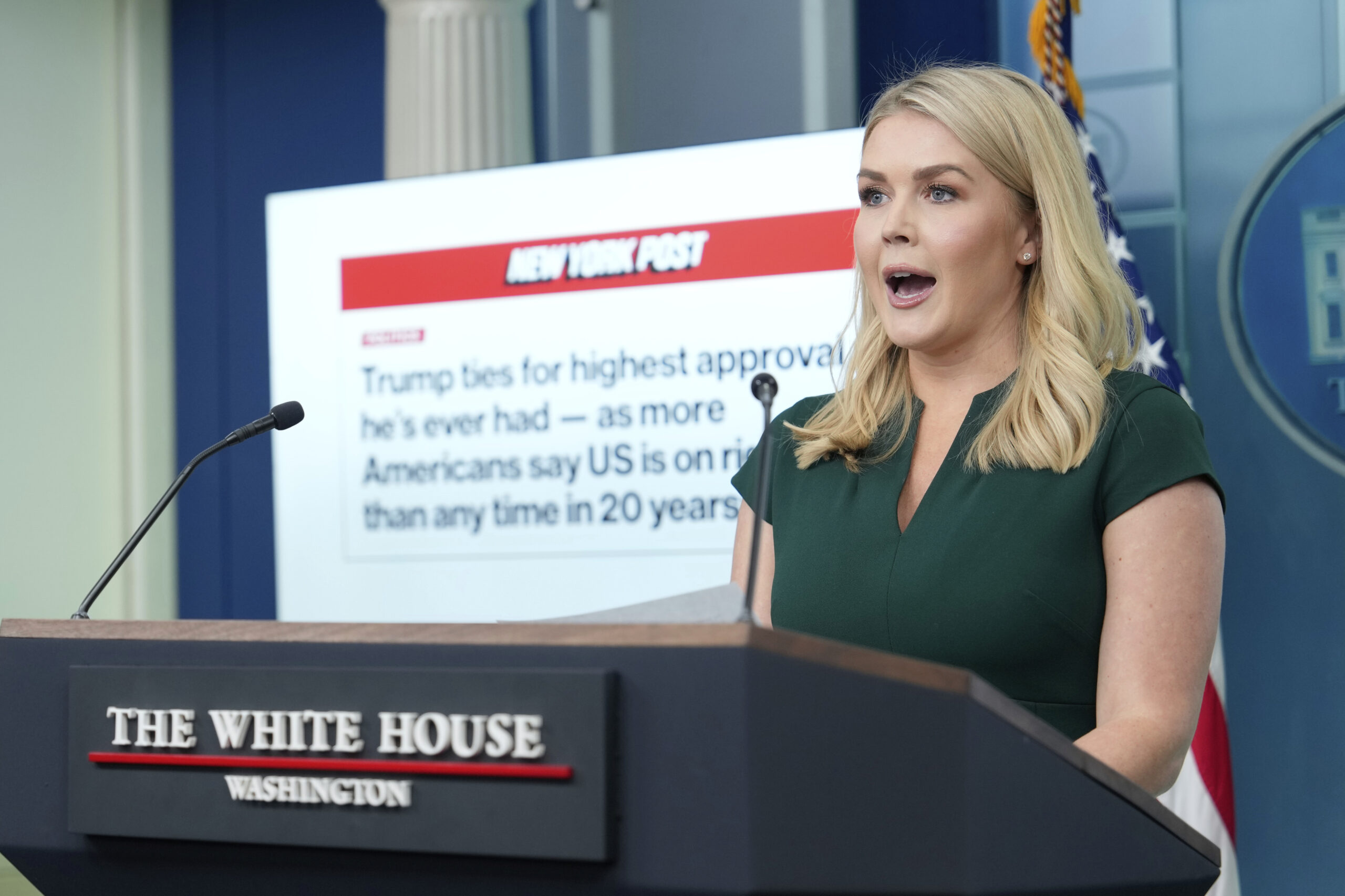 WH spox Karoline Leavitt slams ‘low-level’ French politician demanding Statue of Liberty’s return