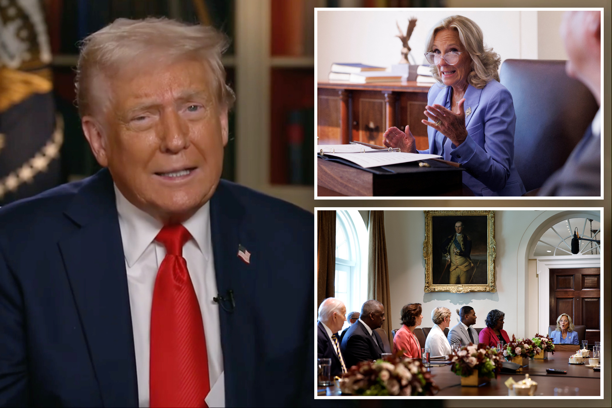 Donald Trump addresses whether Jill Biden was Joe’s ‘autopen,’ ran the White House