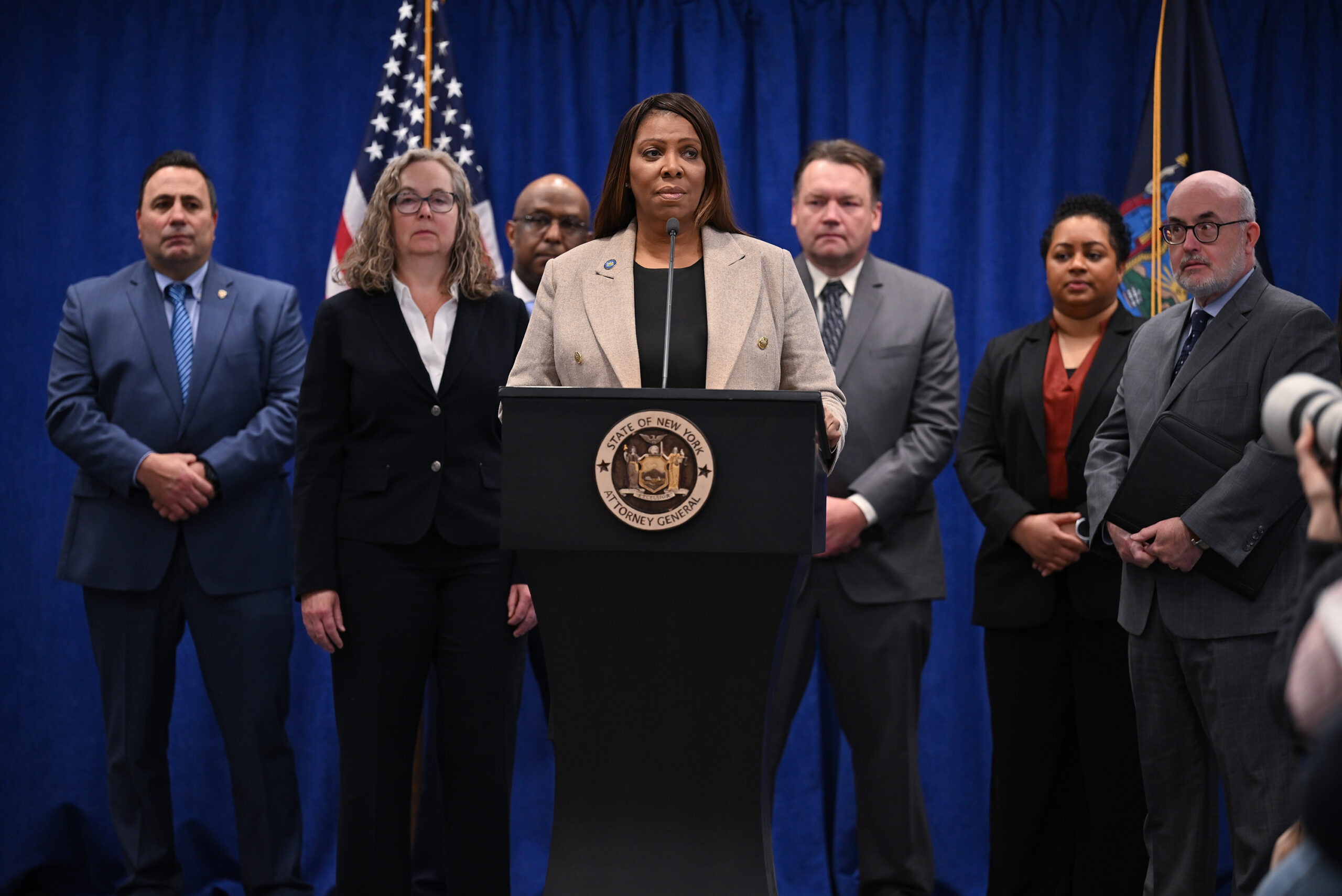 NY AG Letitia James looking at possible insider trading around Trump’s tariff pause