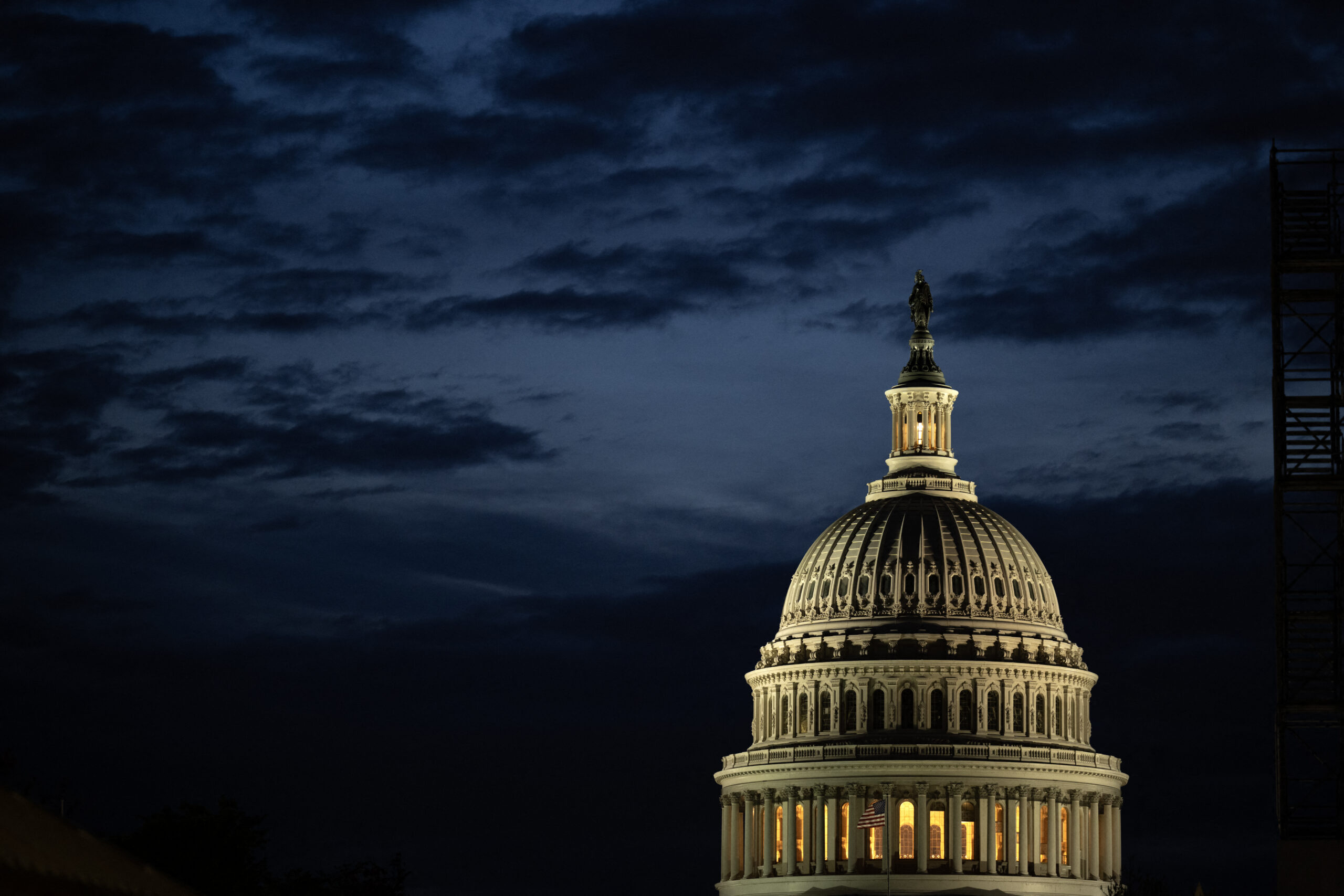 Senate GOP pushes Trump budget framework through after marathon vote series