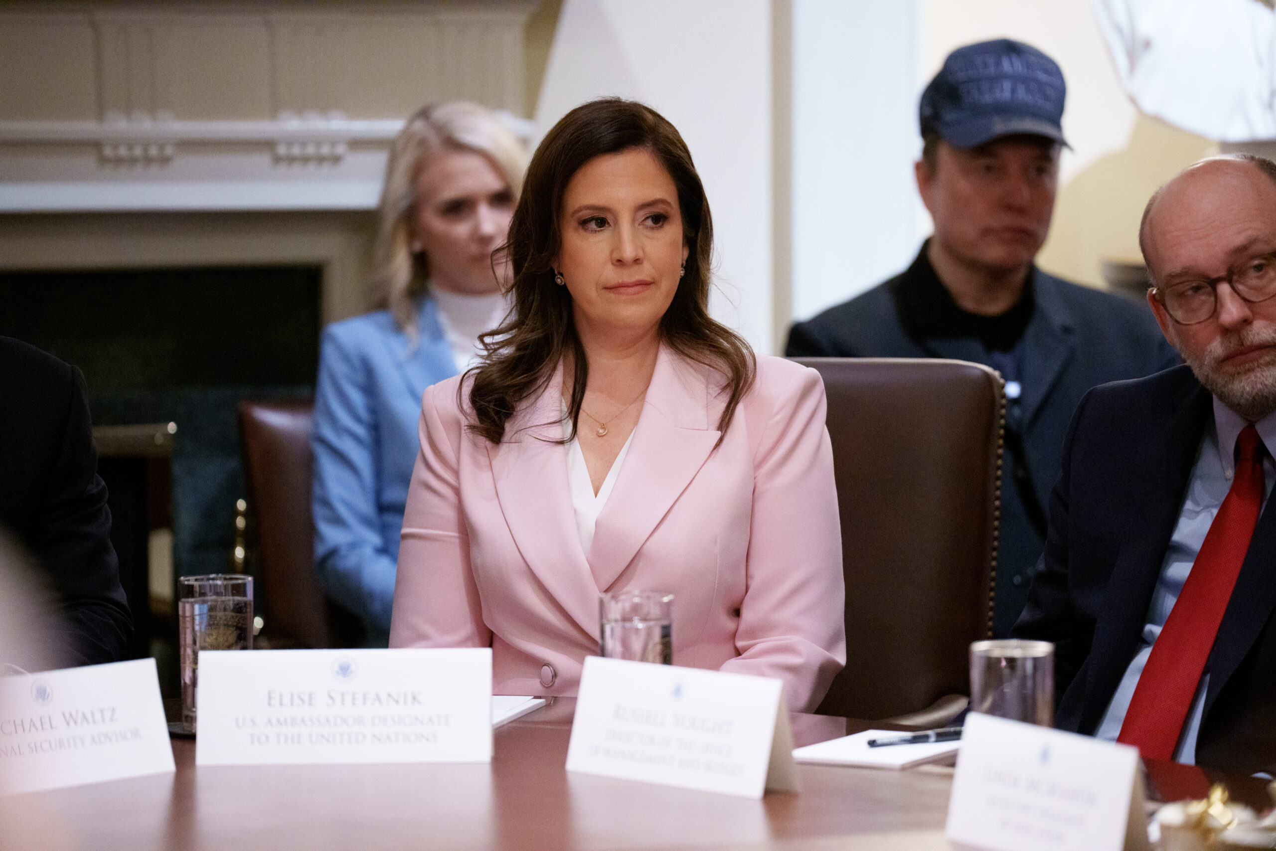 Rep. Elise Stefanik bristles after Mike Johnson claims they’ve discussed NY gov run: ‘Not true’