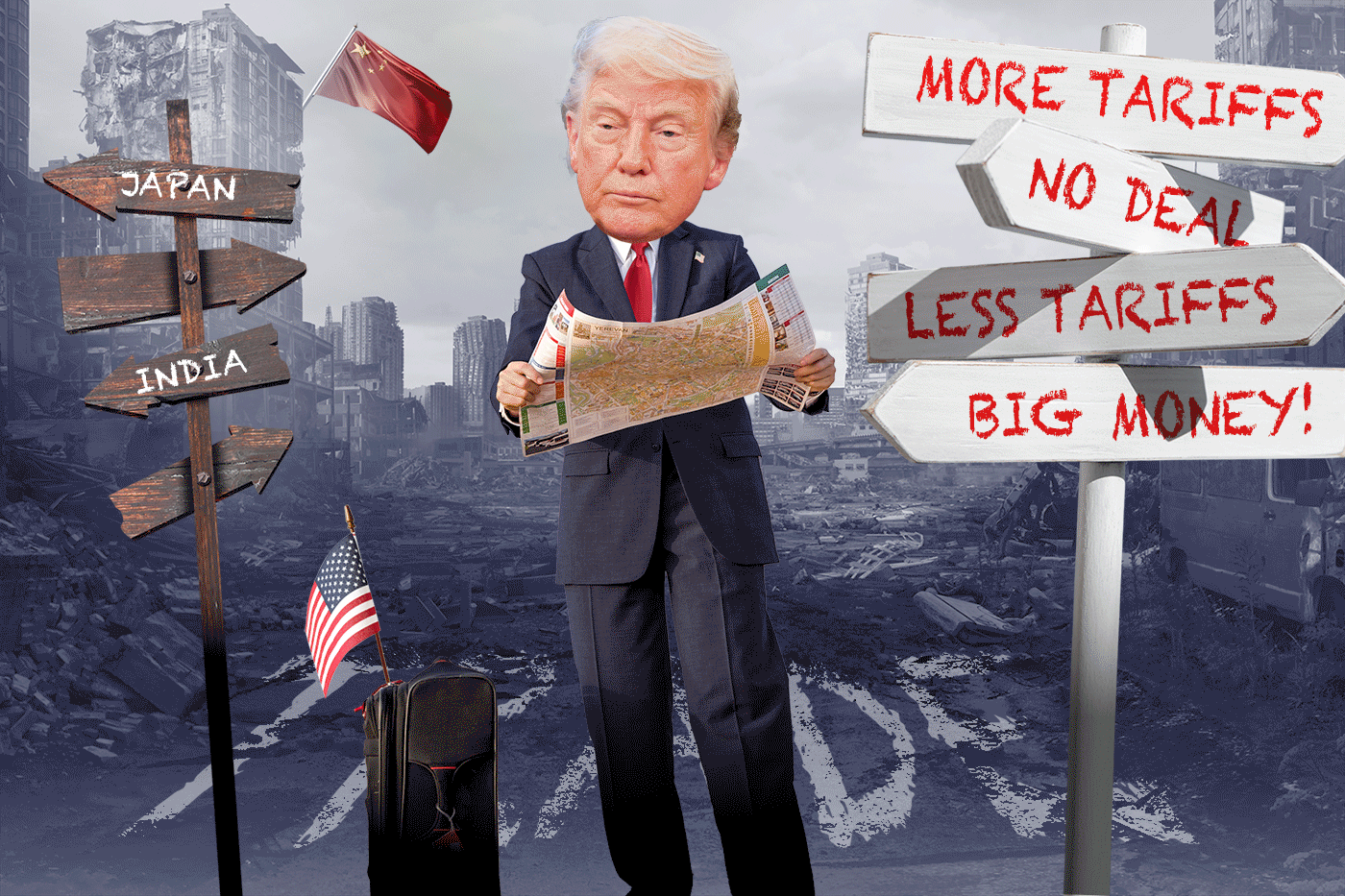 How Team Trump is working overtime to close face-saving trade deals