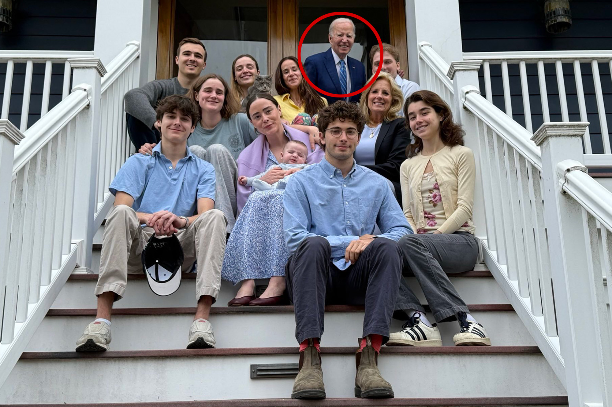 Biden accused of photoshopping himself into Easter family picture: ‘This is so bizarre’