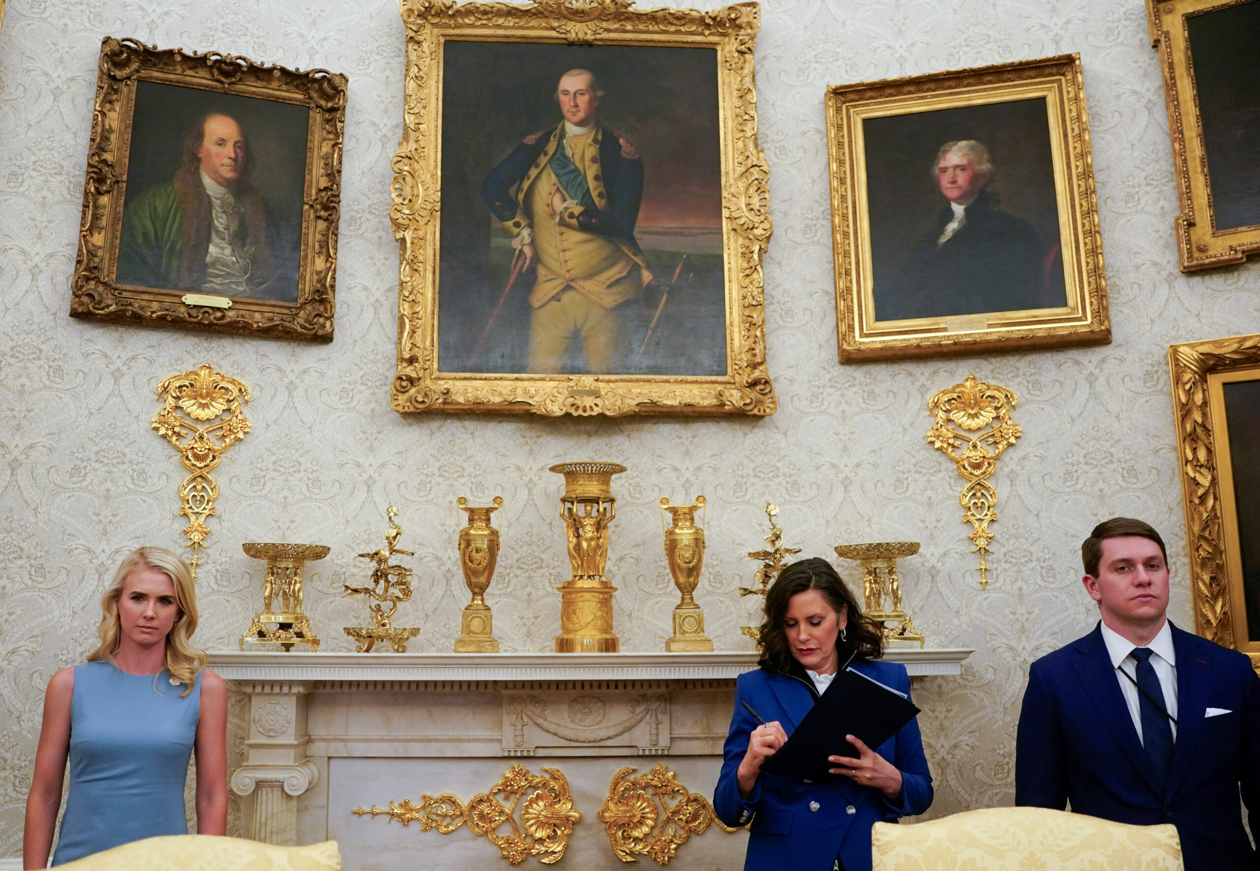 Michigan Gov. Gretchen Whitmer regrets hiding from photographers while in Oval Office with Trump: ‘We all have our moments’