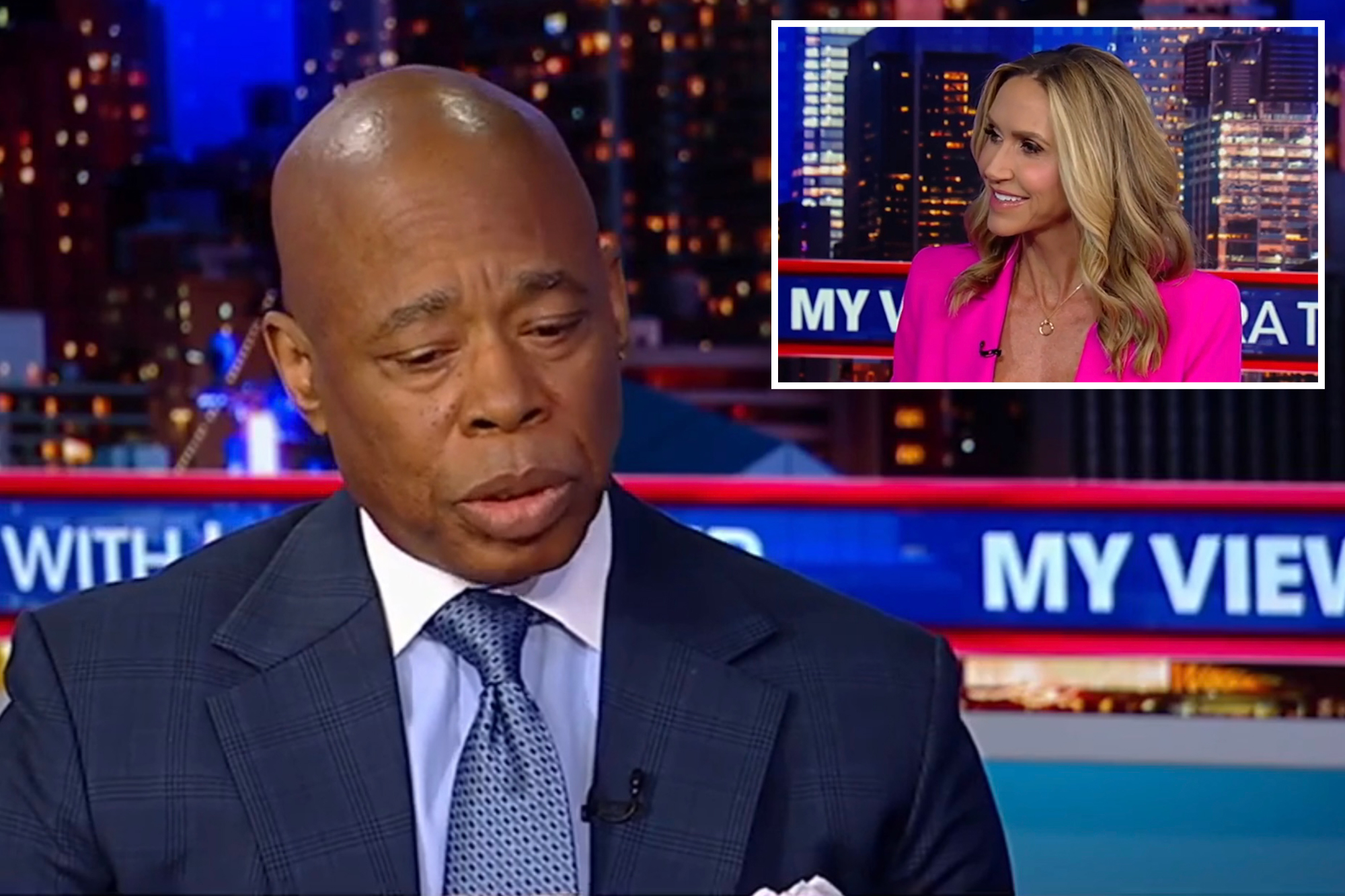 NYC Mayor Eric Adams makes appearance on Lara Trump’s Fox News show, defends ICE and speaks on his respect for prez