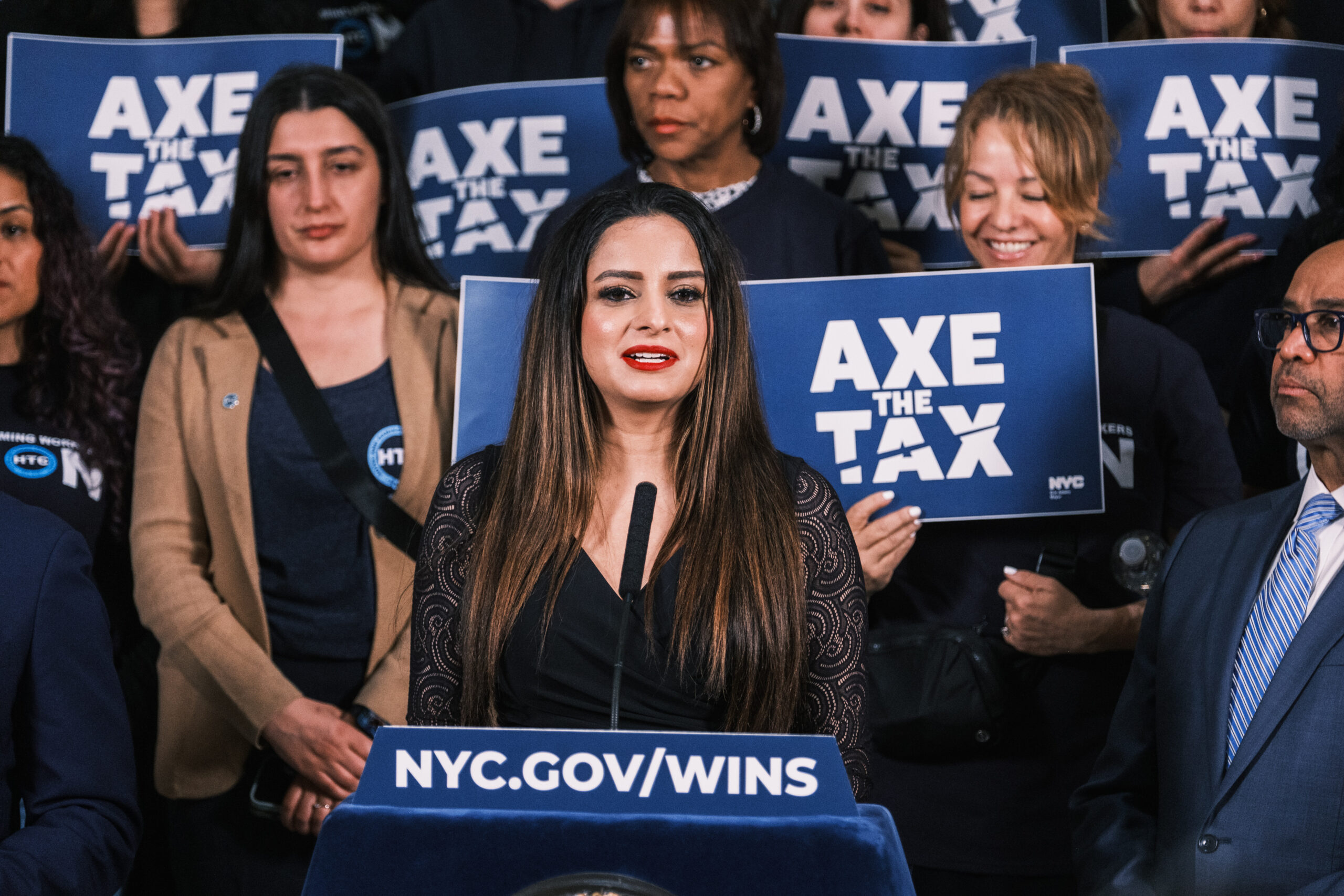 NYC ‘Lady in Red’ Jenifer Rajkumar roasted for ‘racist’ meme that shows opponent as lazy pothead: ‘This feels desperate’