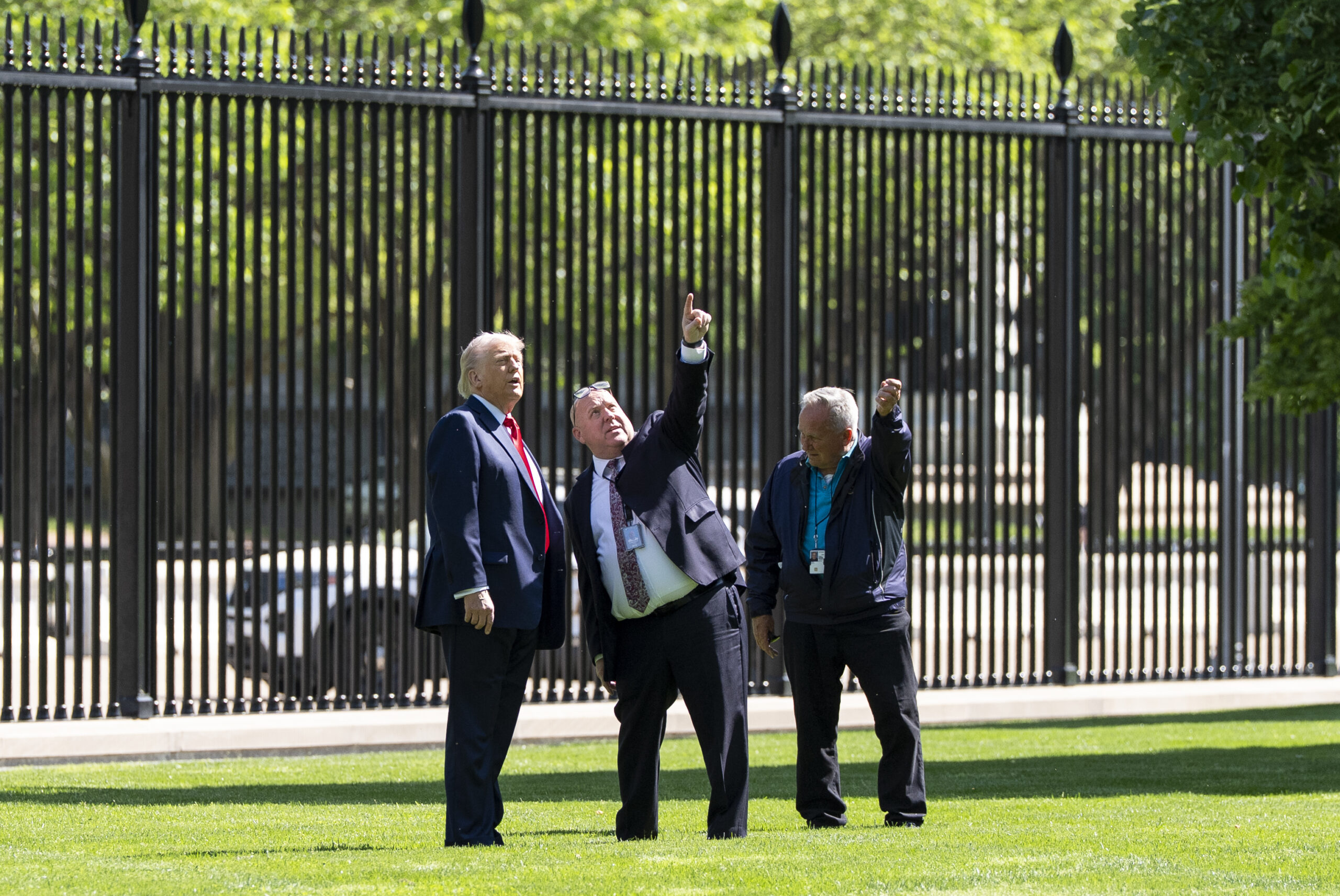 Trump’s making a big change to the White House grounds — and says he’ll pay for it himself