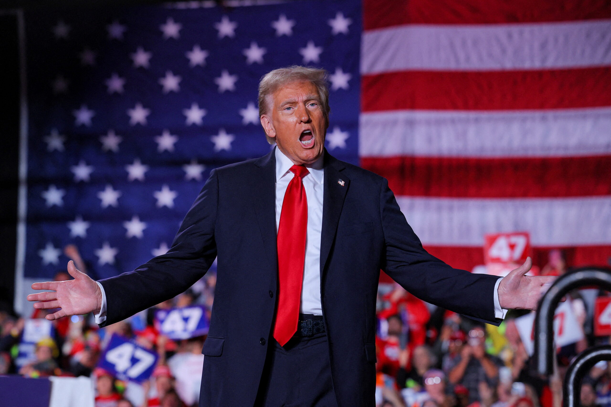 Trump plans big Michigan rally to mark his first 100 days back in office