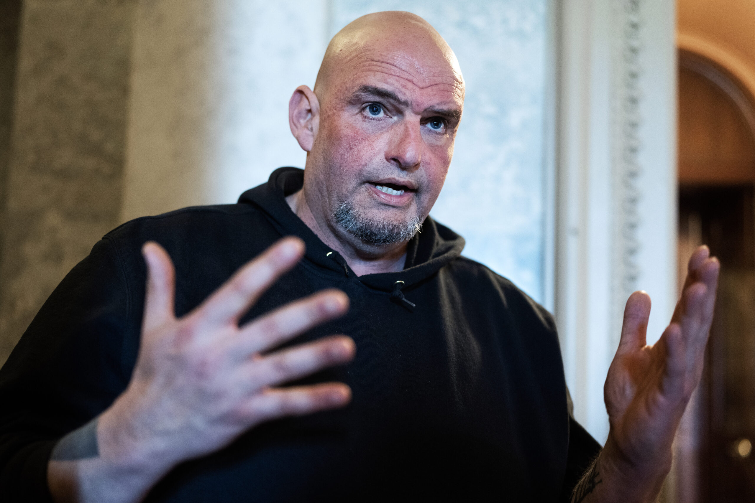 Fetterman urges Trump administration to bomb Iran’s nukes: ‘Waste that s–t’