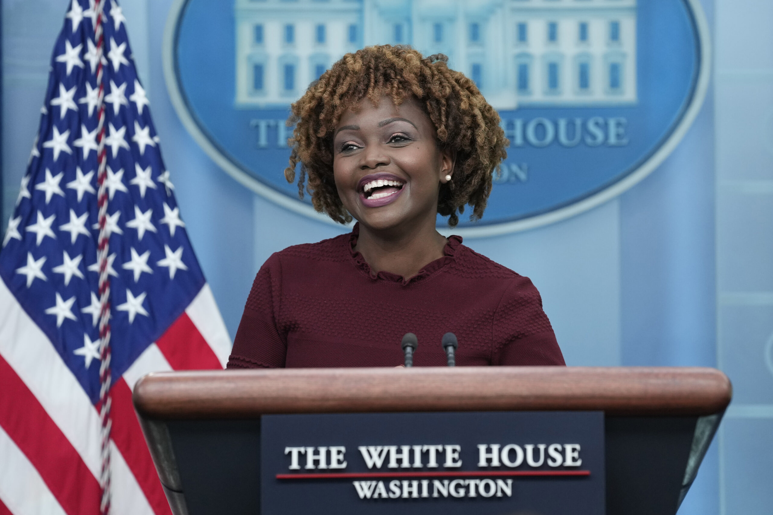 Former White House press secretary Karine Jean-Pierre lands new gig with NYC Pride Parade