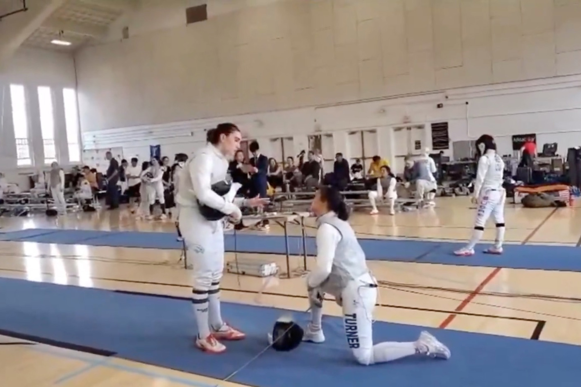 Female fencer who took a knee is invited to testify before Congress — alongside ‘trans inclusionary’ USA Fencing chair