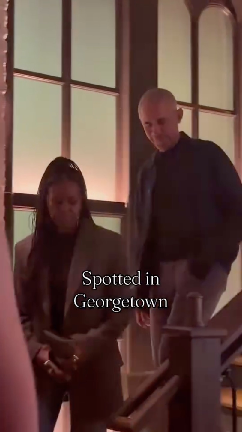 Barack, Michelle Obama spotted on date night in DC restaurant where former prez dined alone as divorce rumors swirled