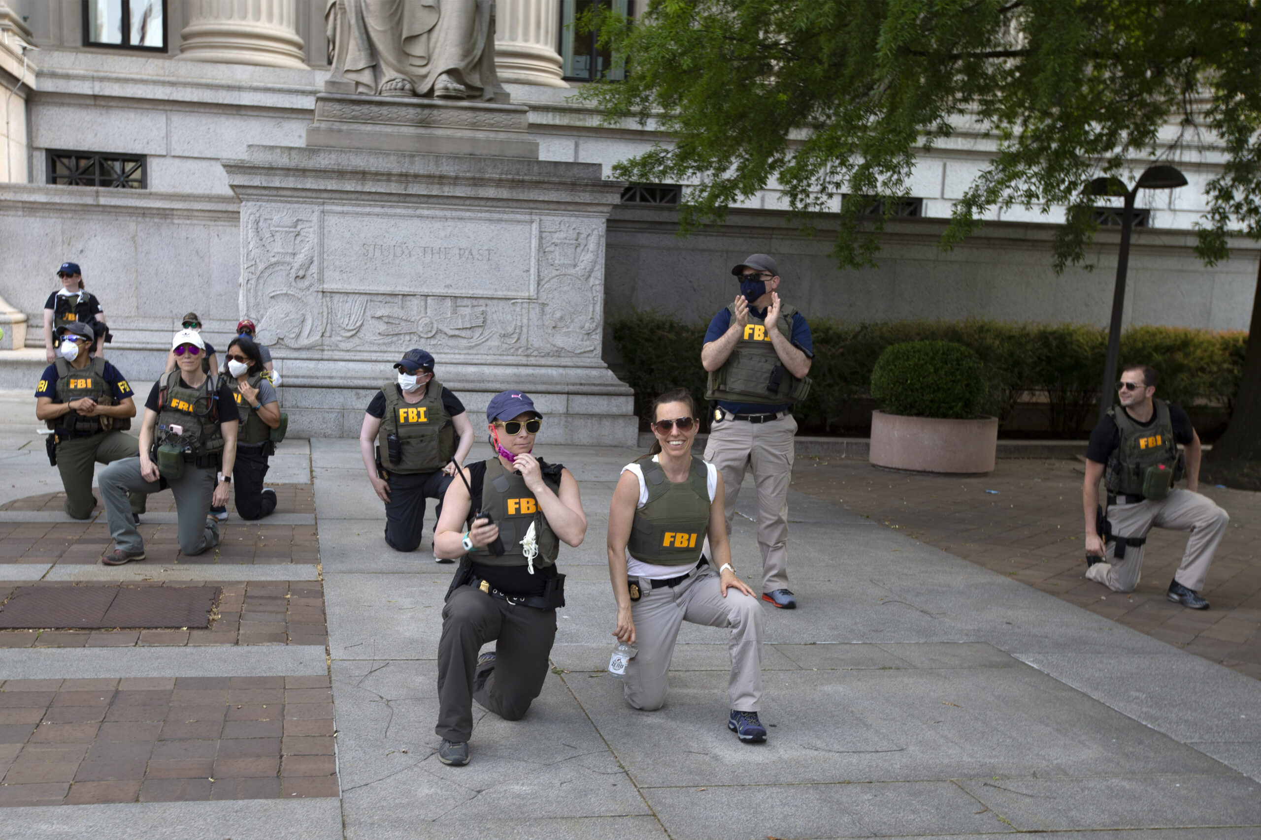 FBI demotes agents who took a knee during Black Lives Matter protests in 2020: report