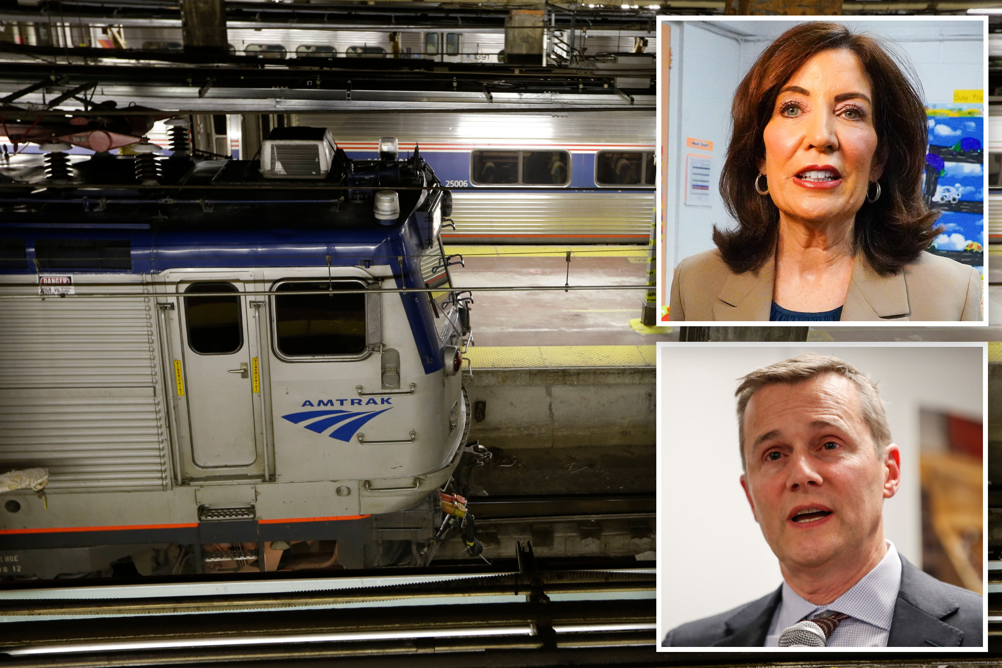 Train wreck: Amtrak blasts Hochul and MTA for tunnel delay spin