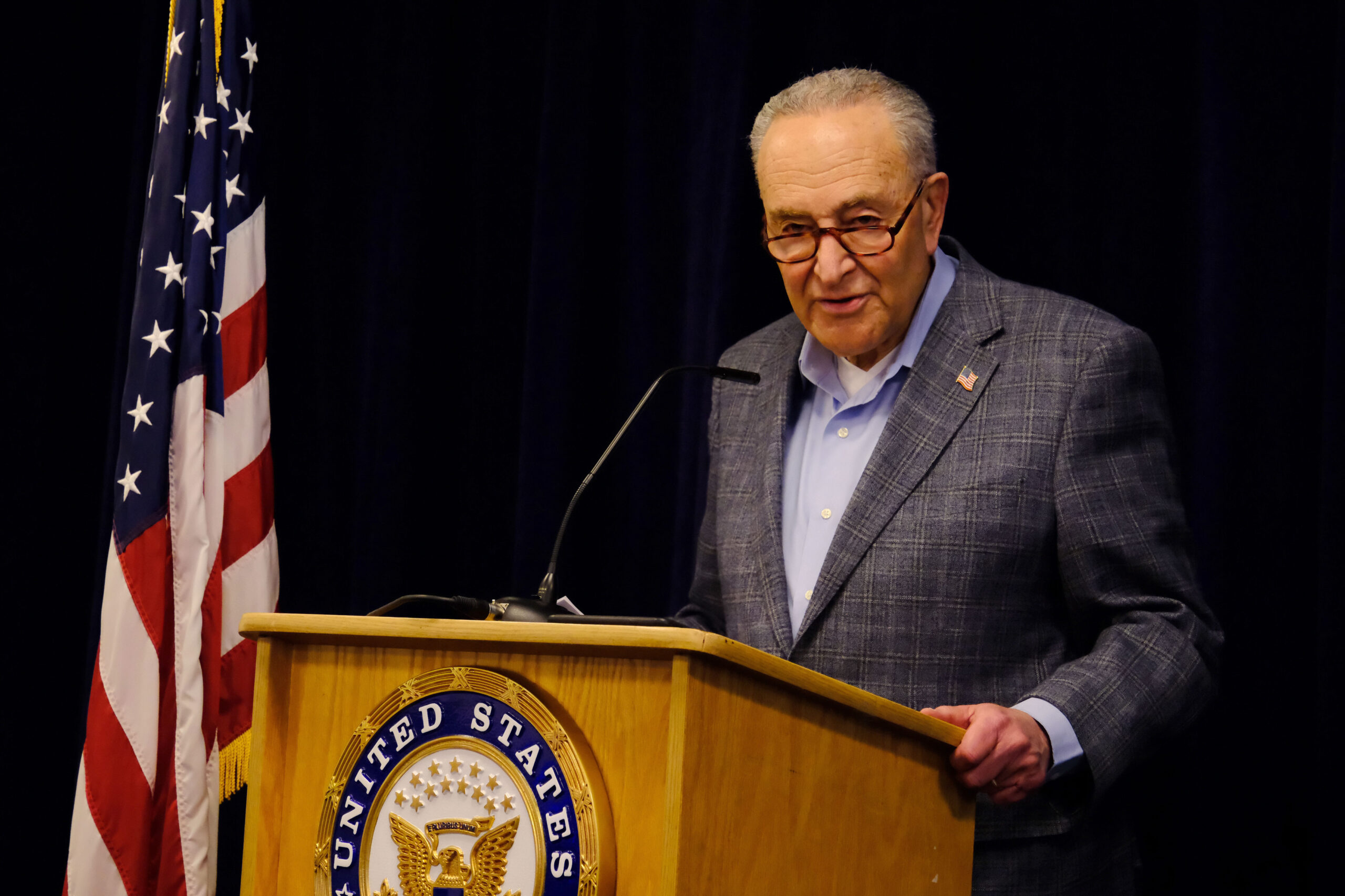 Schumer stalls Trump’s DOJ nominees over Qatar ‘palace in the sky’ jet gift