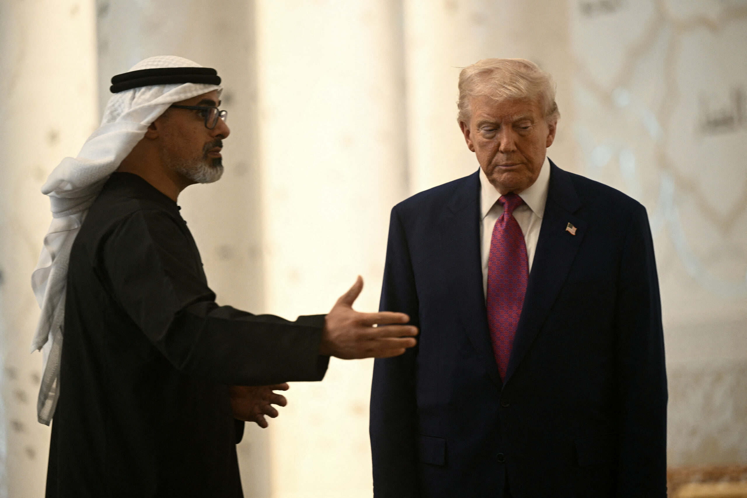 Trump hails ‘incredible culture’ of Islam in rare presidential mosque visit